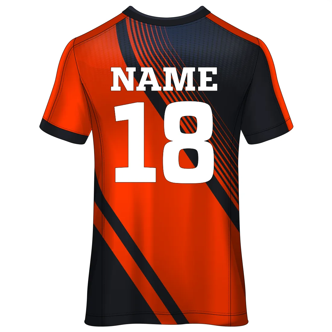 All Over Printed Customized Sublimation T-Shirt Unisex Sports Jersey Player Name & Number, Team Name And Logo. 1520458220