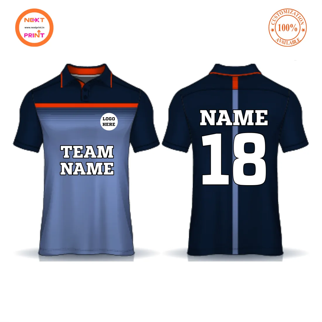 All Over Printed Customized Sublimation T-Shirt Unisex Sports Jersey Player Name & Number, Team Name And Logo.1137043523