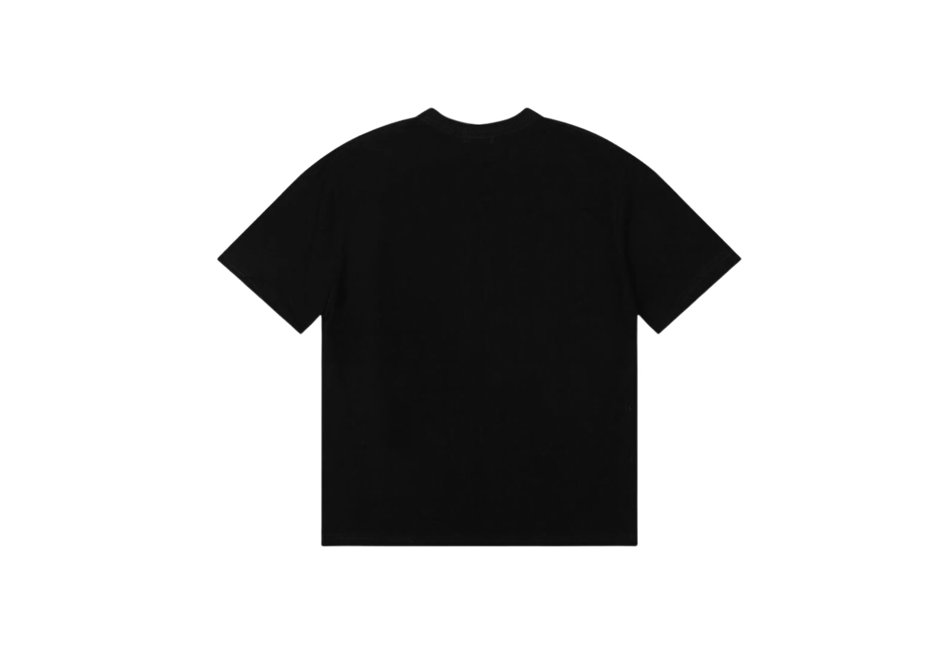 Amiri - Printed Blue Logo Black T-Shirt