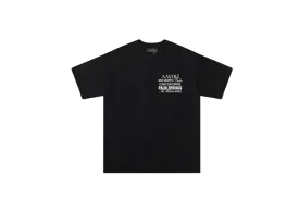 Amiri - Printed Palm Springs Logo Black T-Shirt