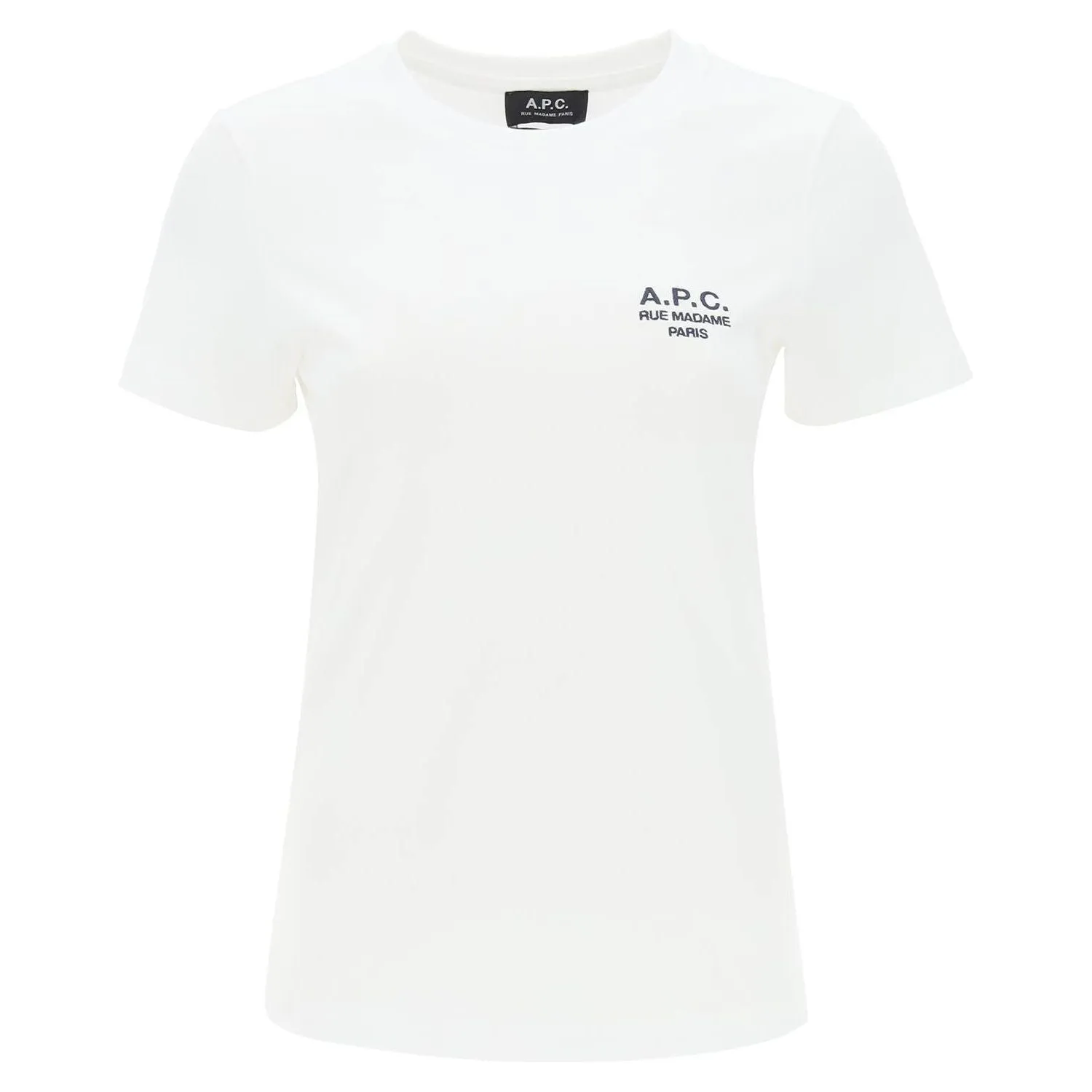 A.P.C. denise t-shirt with logo embroidery