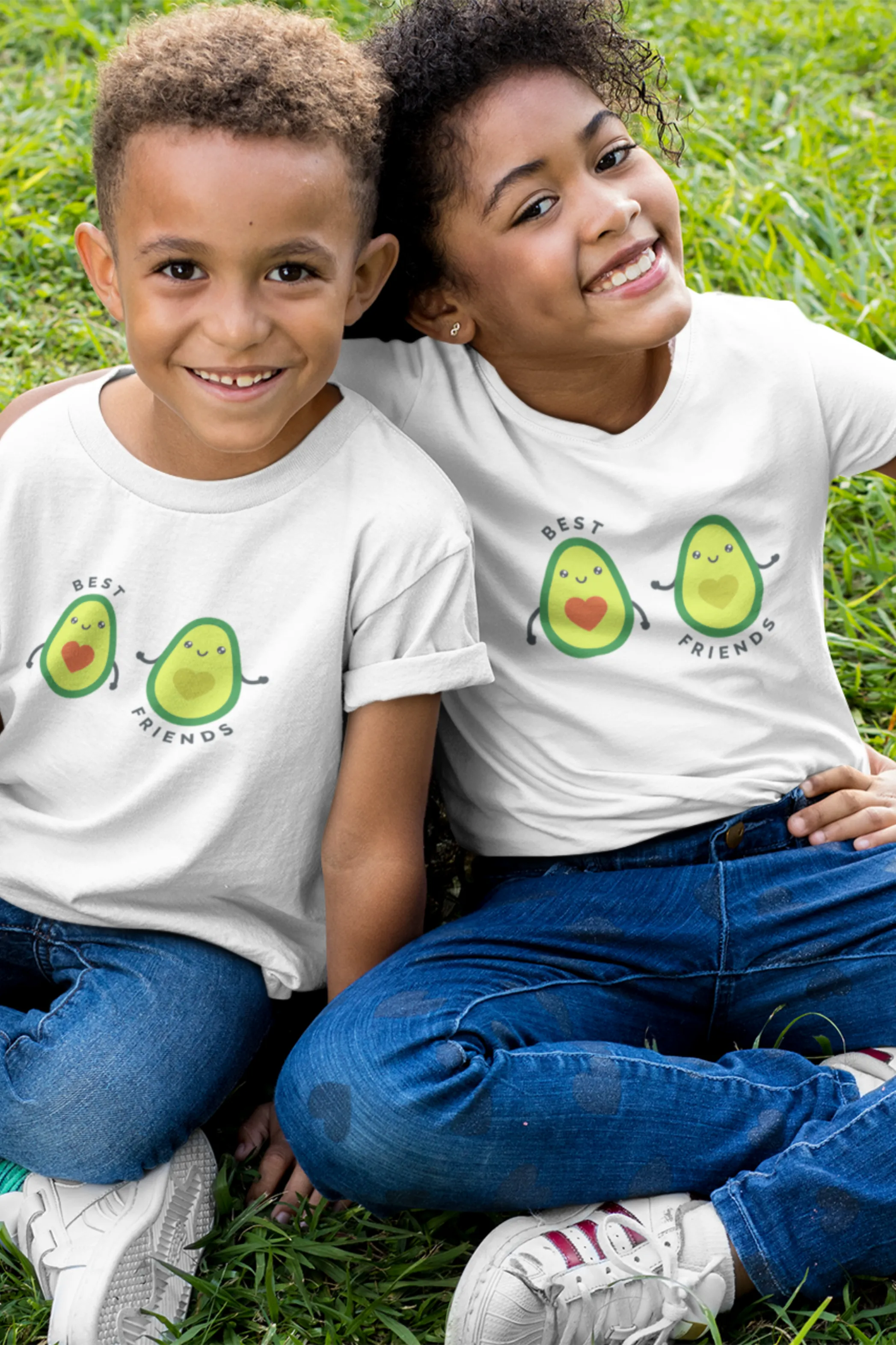 Avocado Friends Printed T-shirt for girl