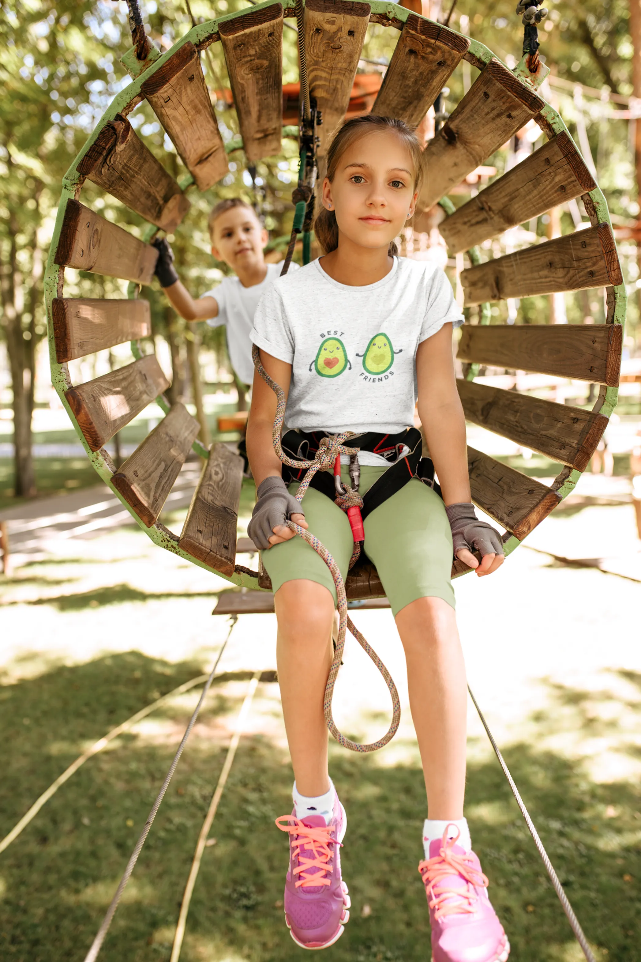 Avocado Friends Printed T-shirt for girl