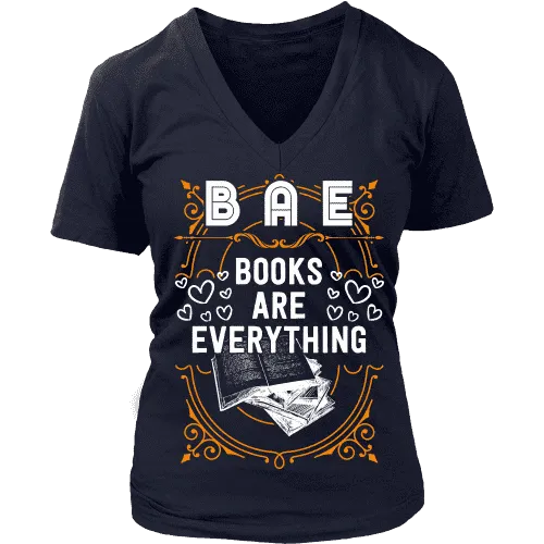 BAE, Books Are Everything V-neck