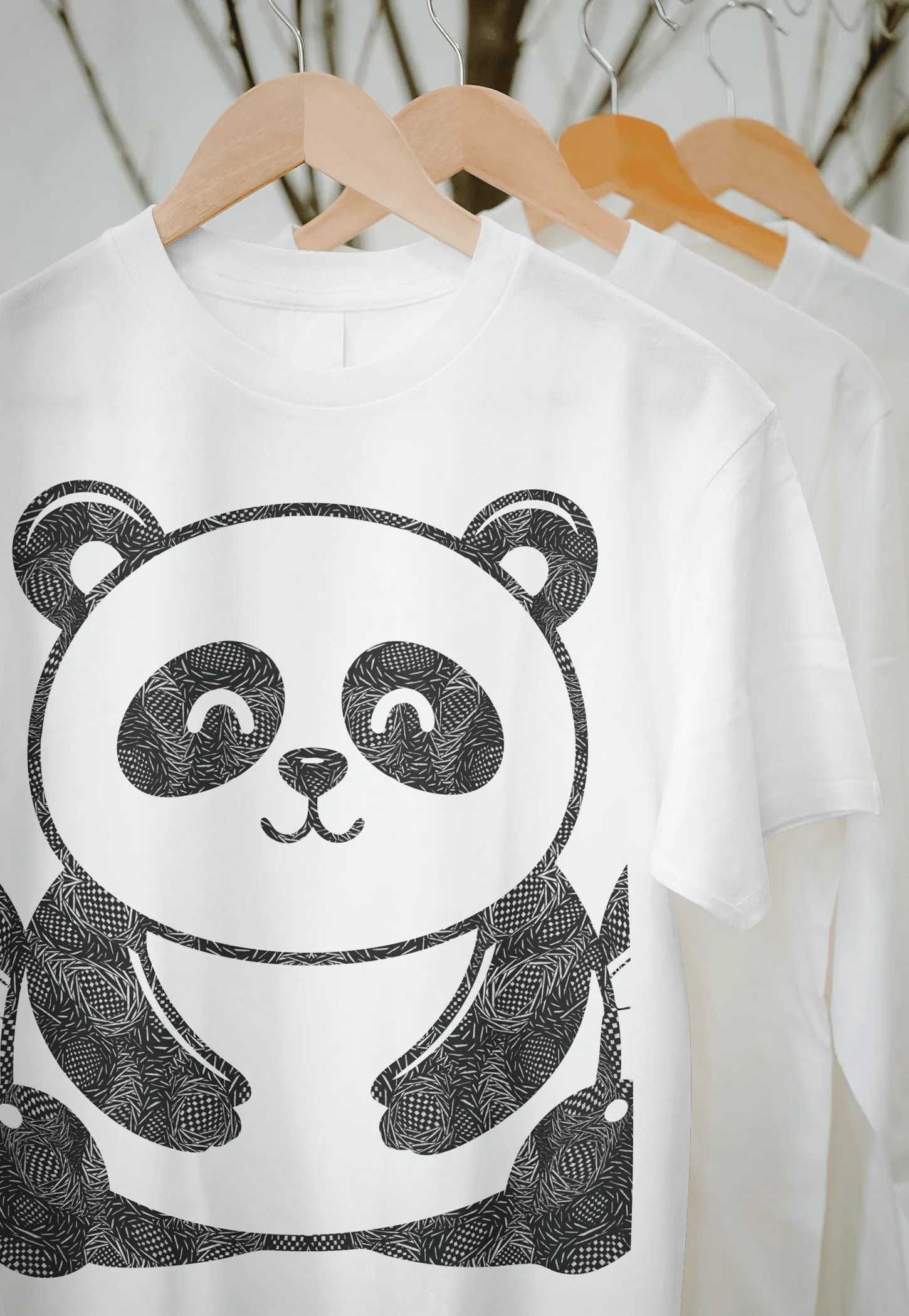 Bamboo Bum Unisex T-Shirt - 100% Cotton Crewneck Half Sleeve