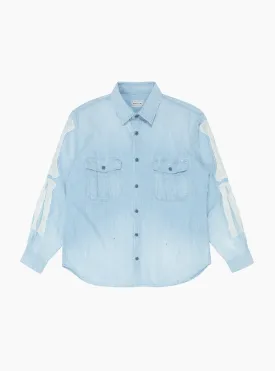 Chambray Work Shirt Sax