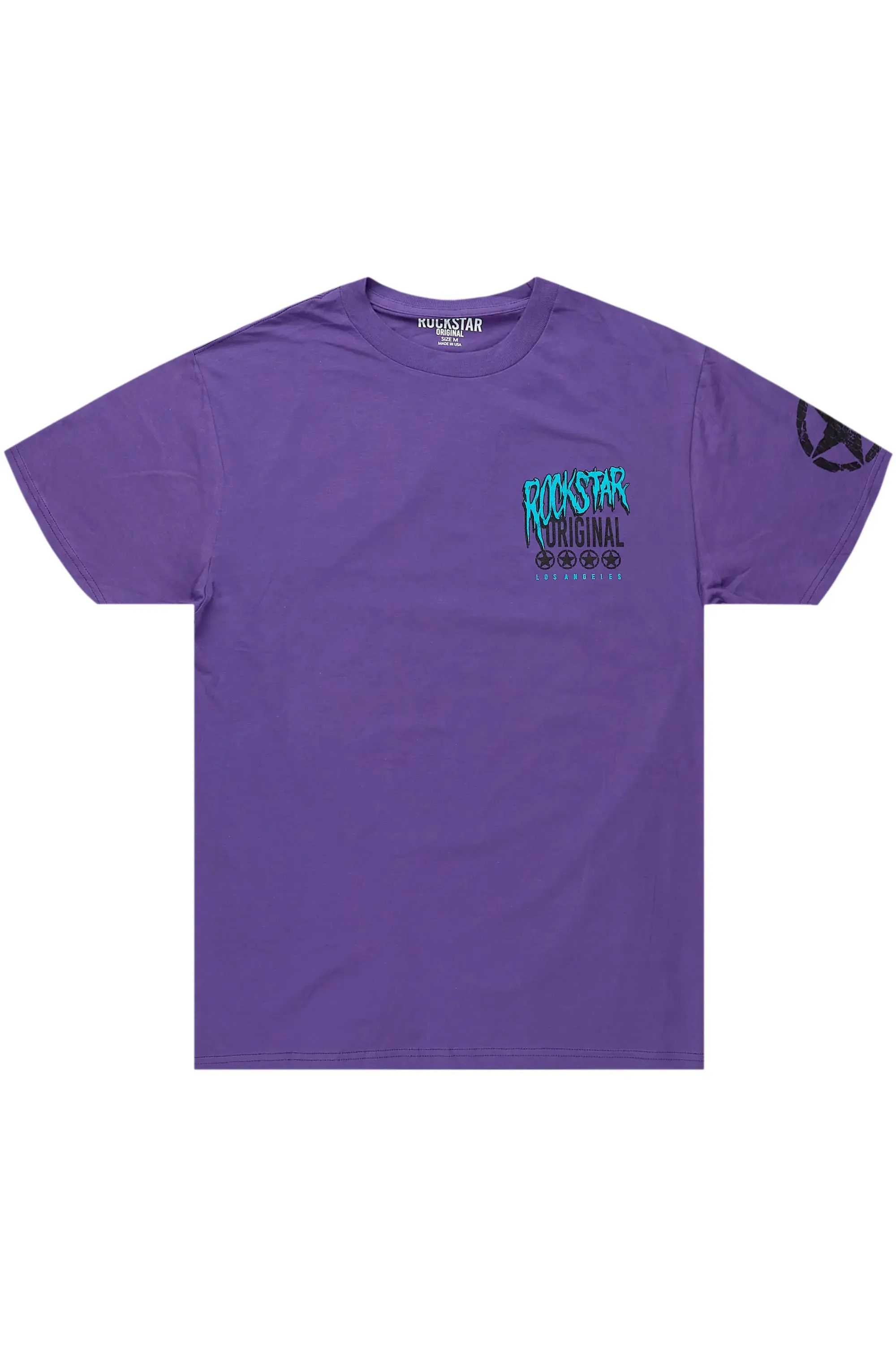 Diandra Purple Oversized T-Shirt