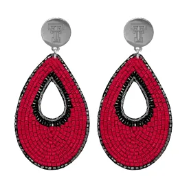 Emerson Street Double T Beaded Teardrop Earrings