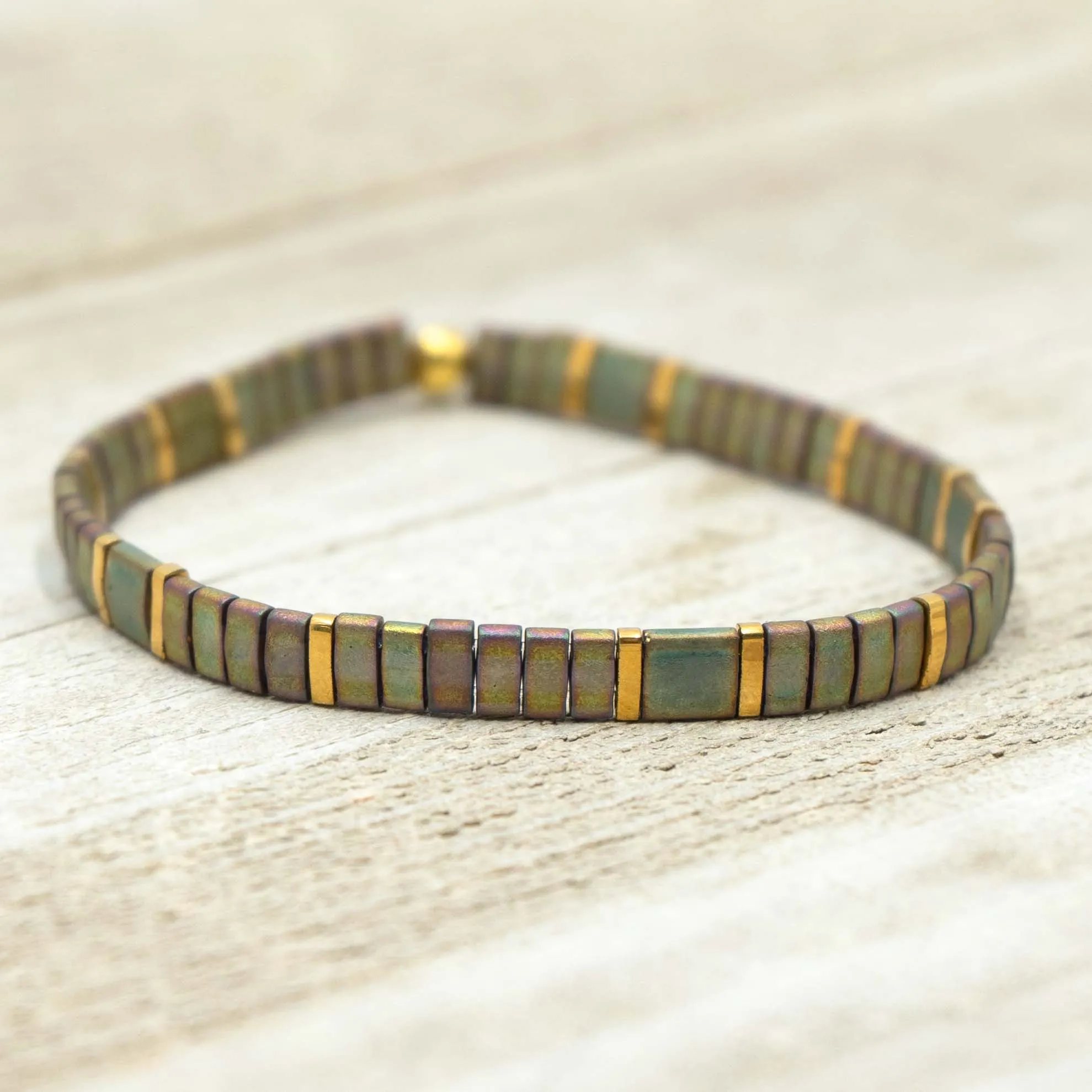 GRASSLANDS - Tila Bead Bracelet | Single