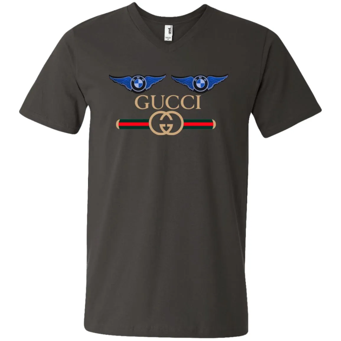 Gucci Bmw Trending T-shirt Men V-Neck T-Shirt