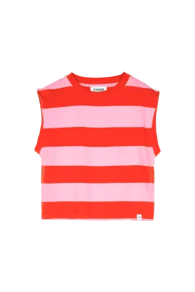 HANA Watermelon Stripes - Sleeveless T-shirt