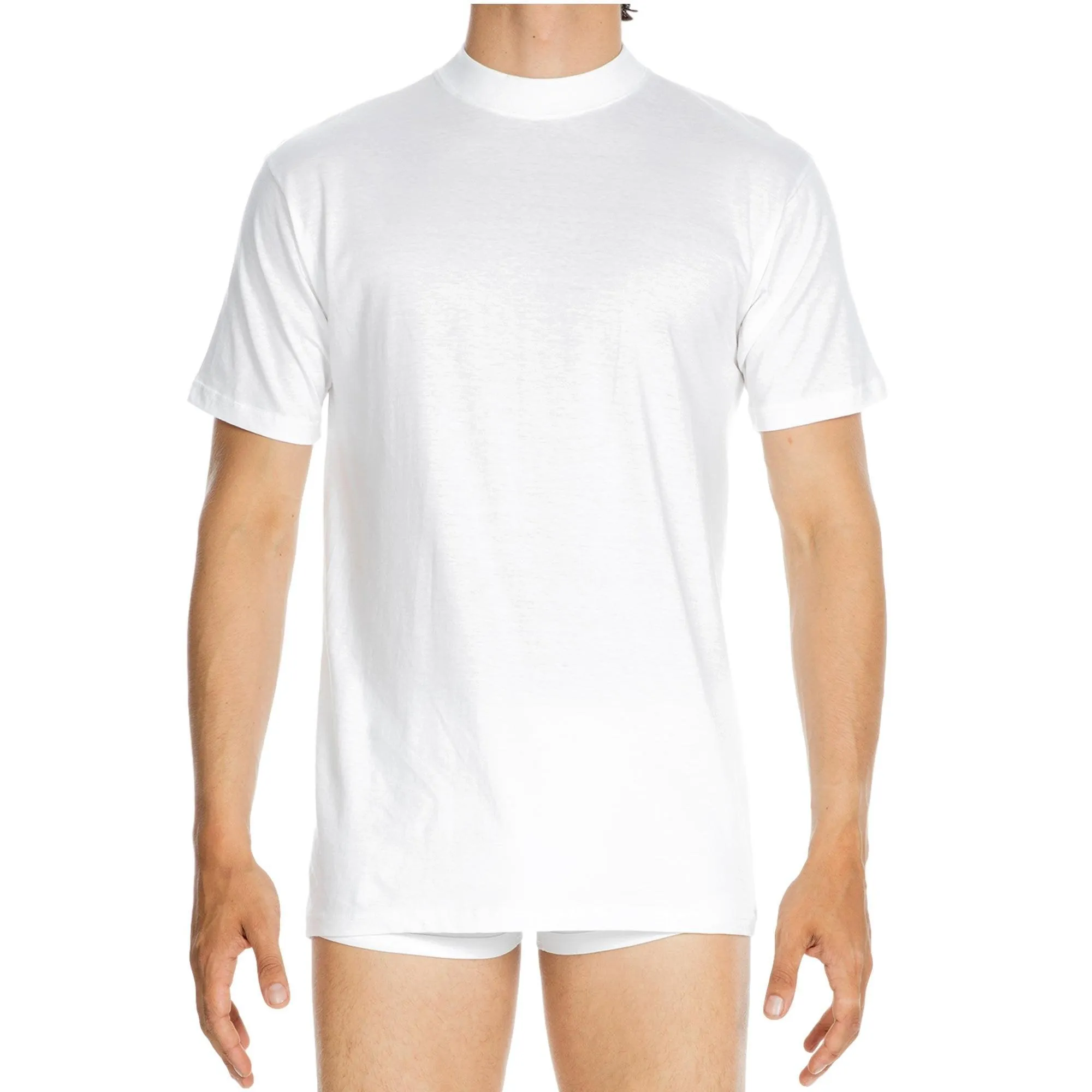 HOM Harro White Crew Neck T Shirt