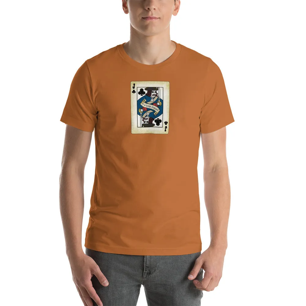 Horse and Musket Jack of Clubs T-shirt