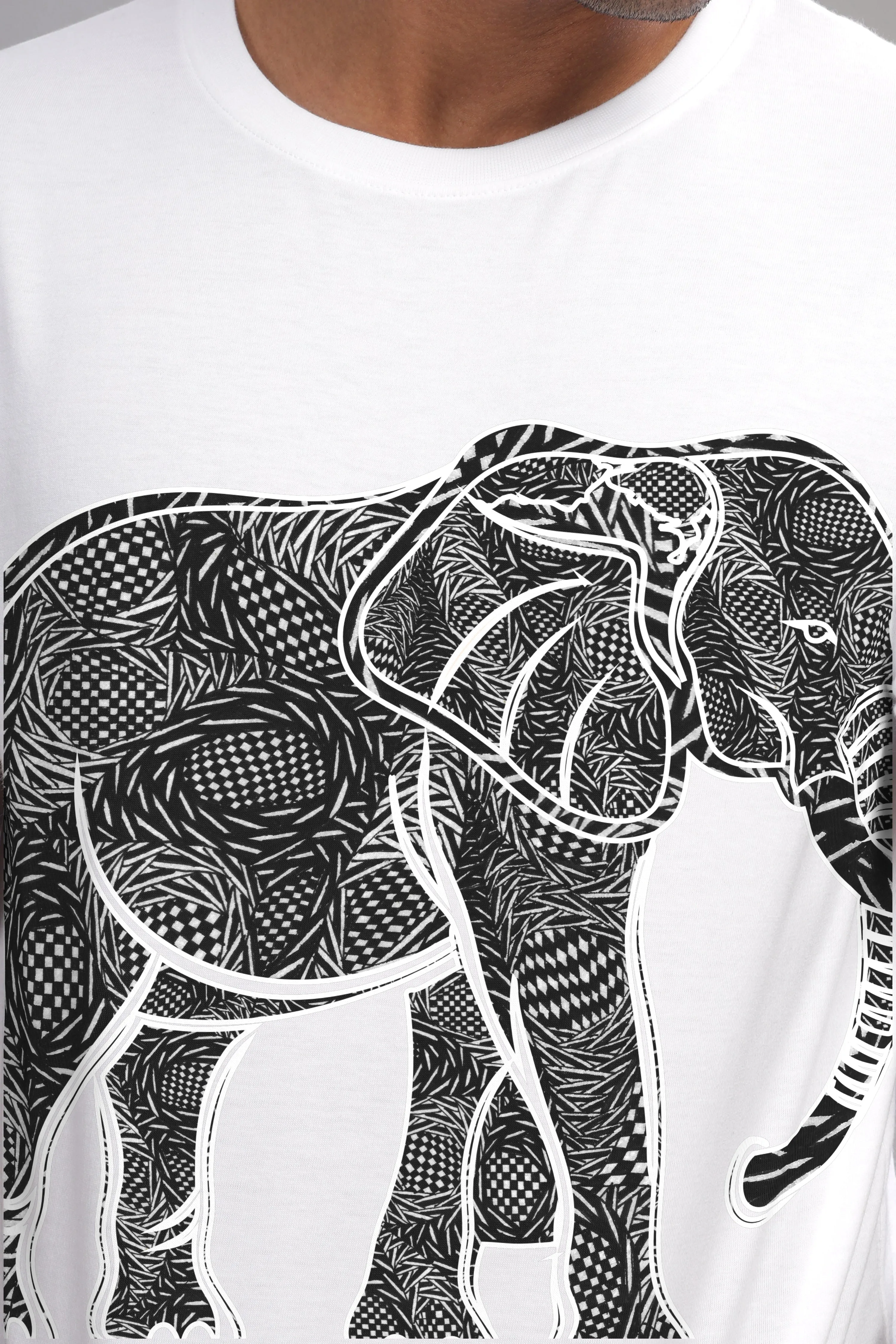 Ink Tusker Unisex T-Shirt - 100% Cotton Crewneck Half Sleeve