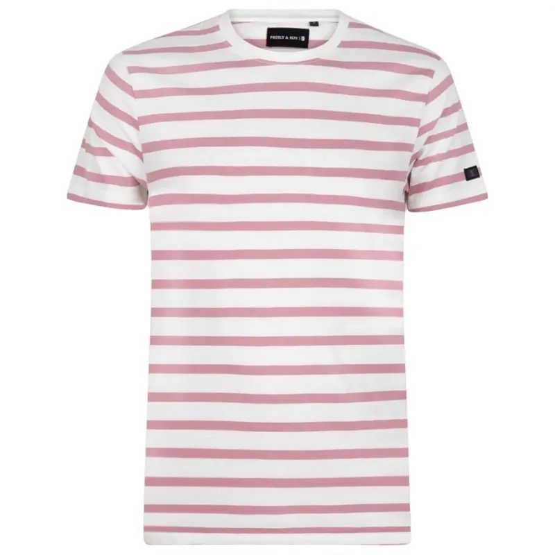 Lila striped t-shirt Tim