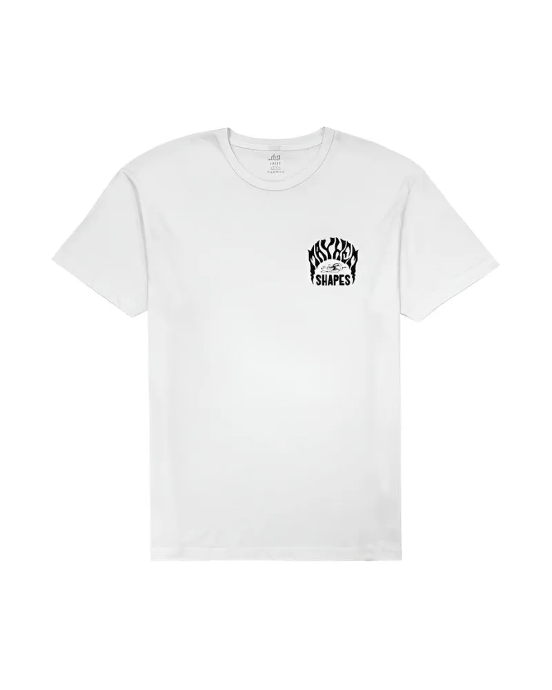 Lost Mayhem Shapes Tee-White