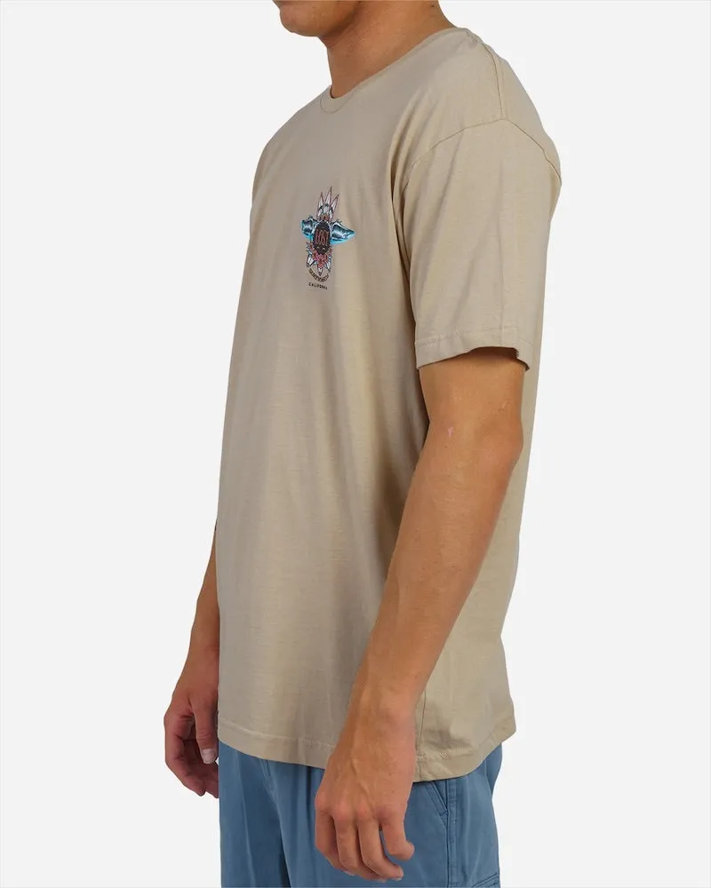 Lost Wave Addict Tee-Sand