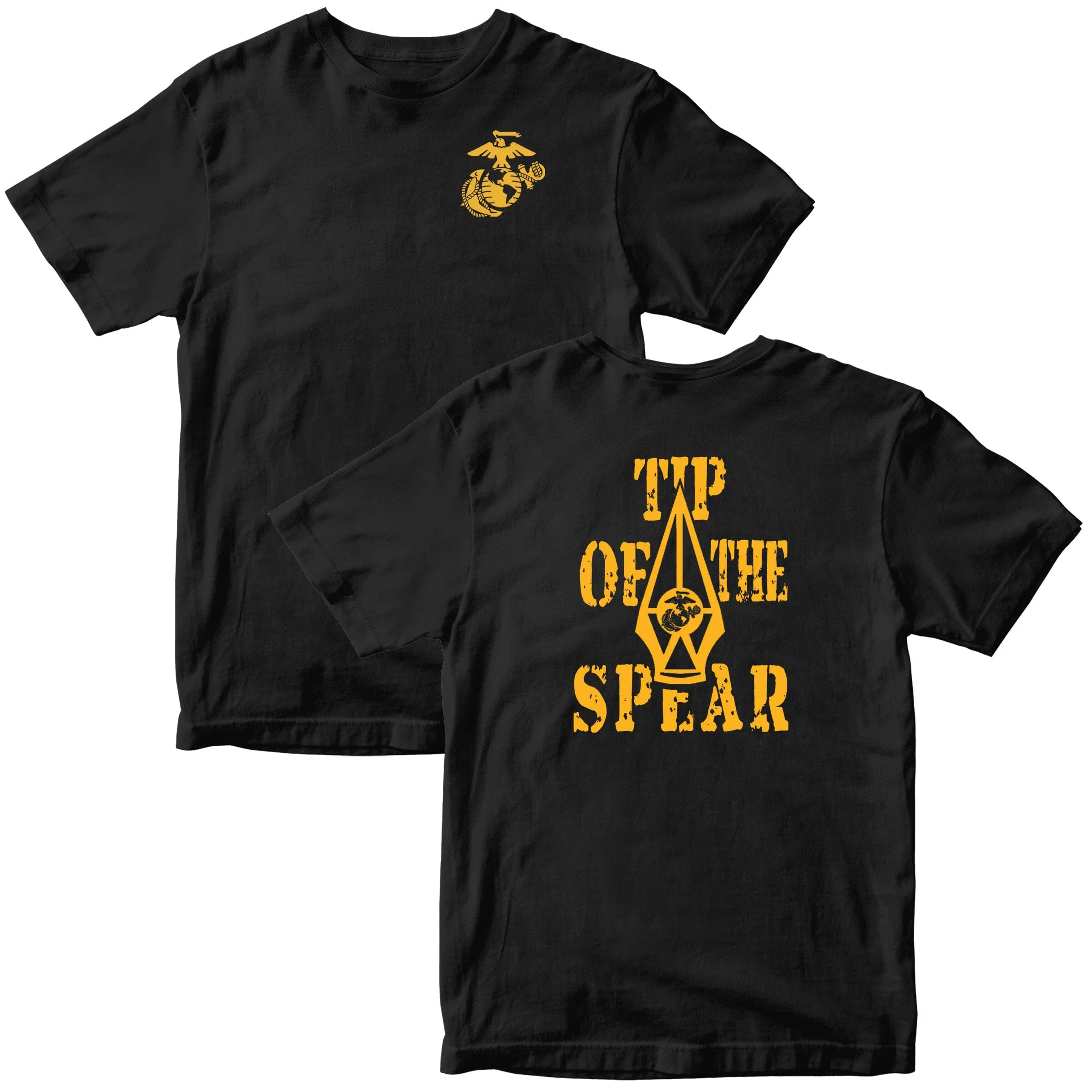 Marines Tip of The Spear 2-Sided Tee