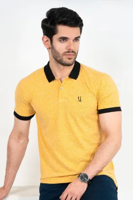 Mens "NOIRA" Trendy Cotton Polo T-Shirt