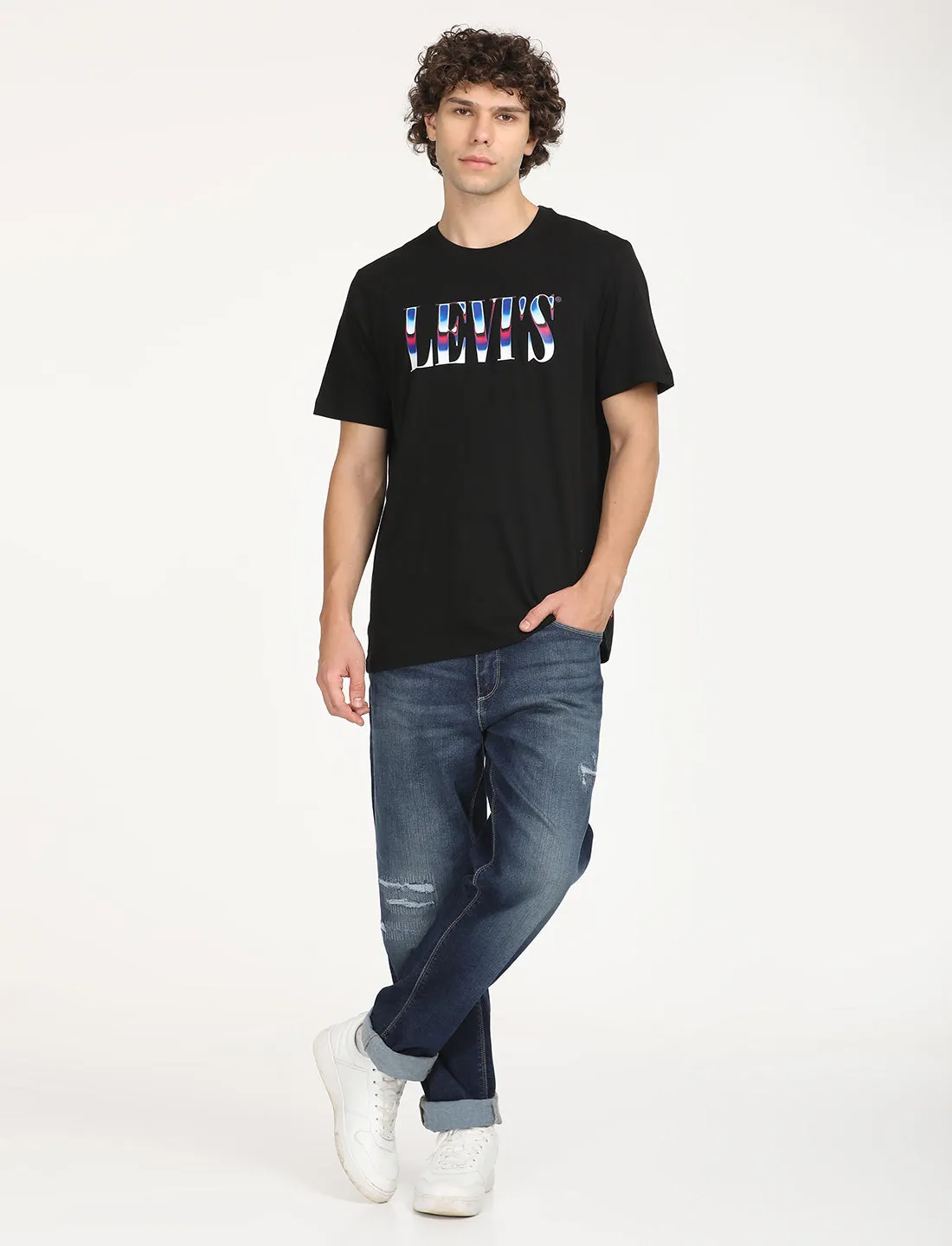 Men's Solid Regular Fit  T-Shirt