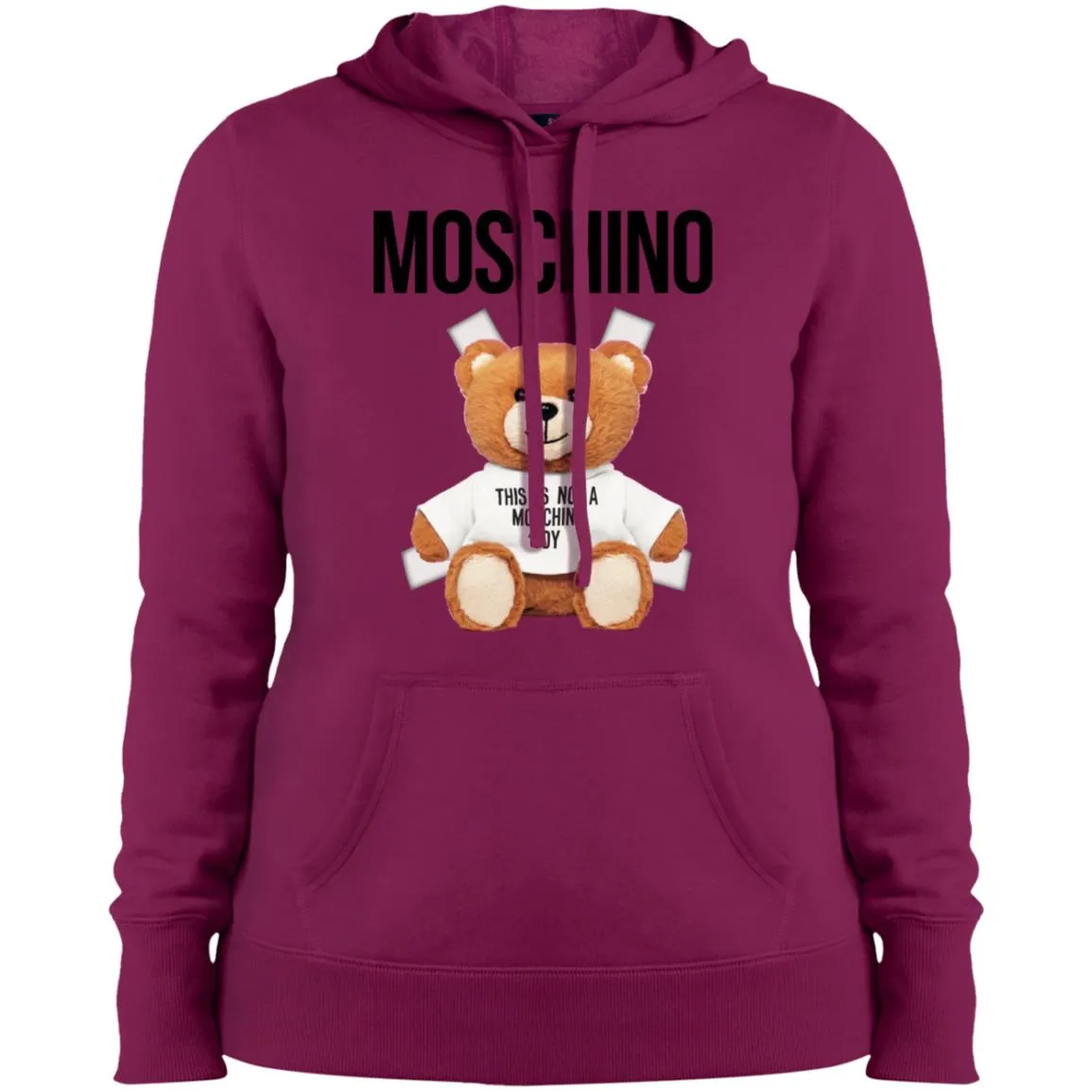 Moschino T-shirt Women Hooded Sweatshirt