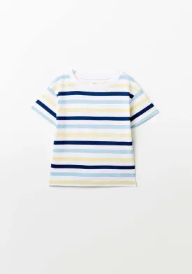 Multi Striped T-Shirts - Yellow