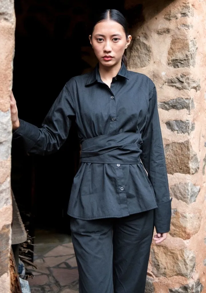 Nara Front Knot Shirt