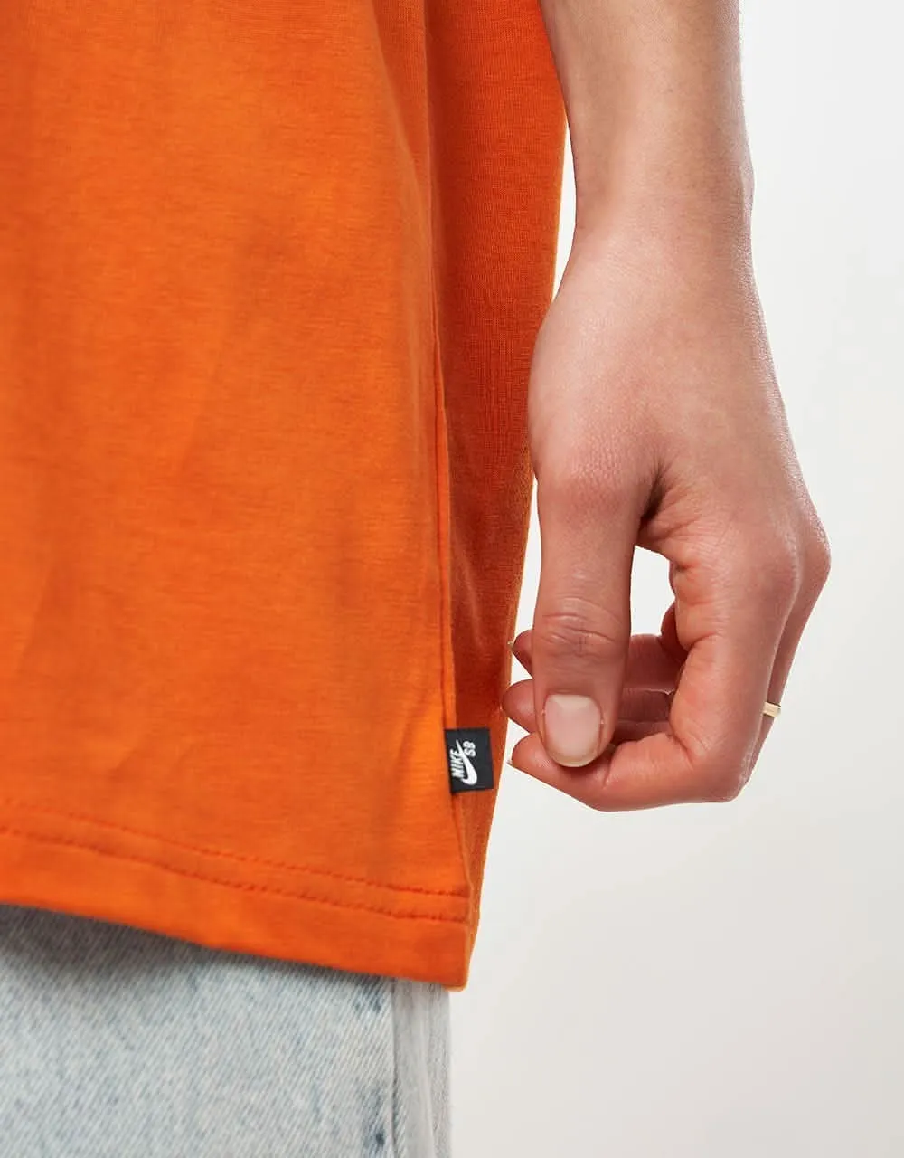 Nike SB Logo T-Shirt - Campfire Orange