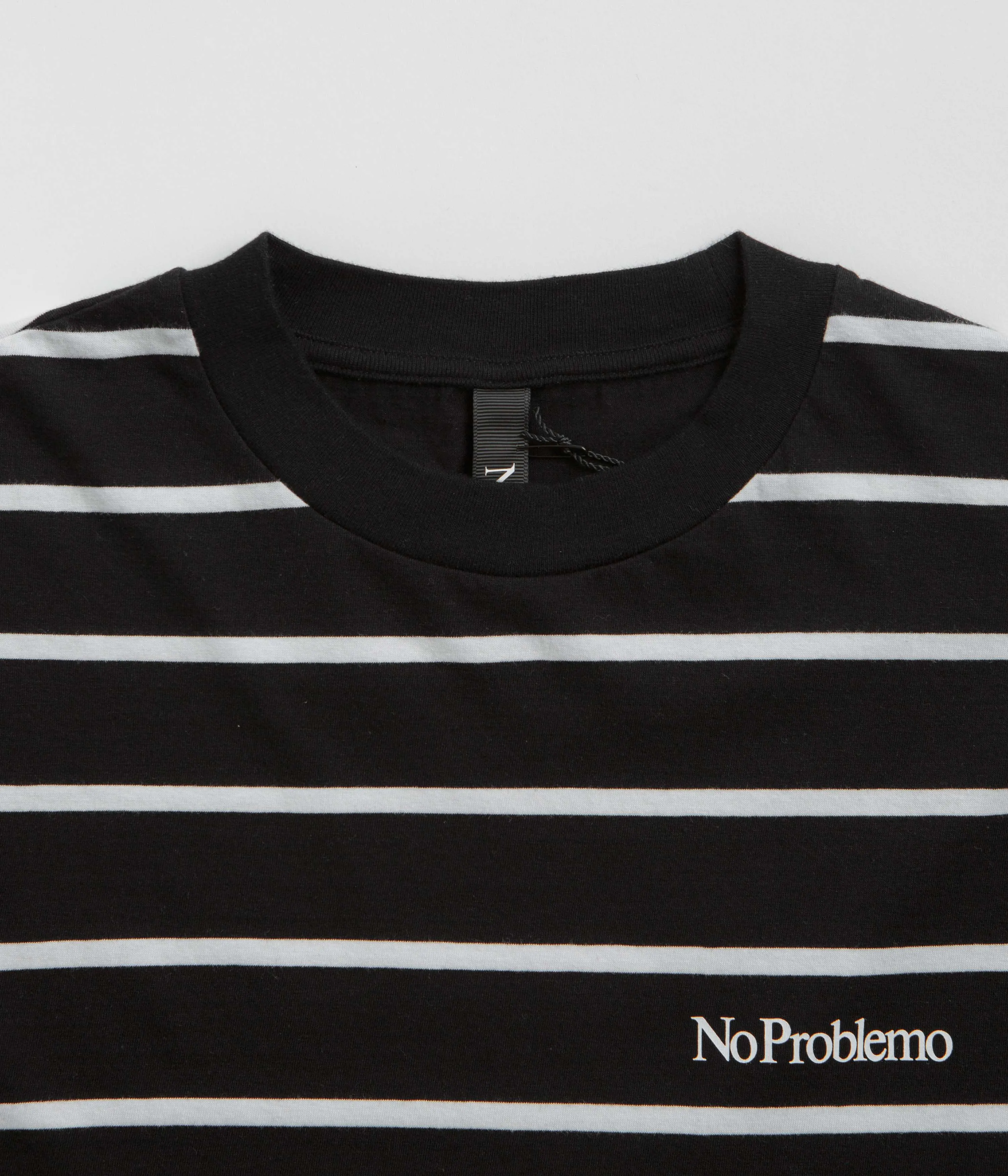 No Problemo Mini Problemo Striped Long Sleeve T-Shirt - Multi