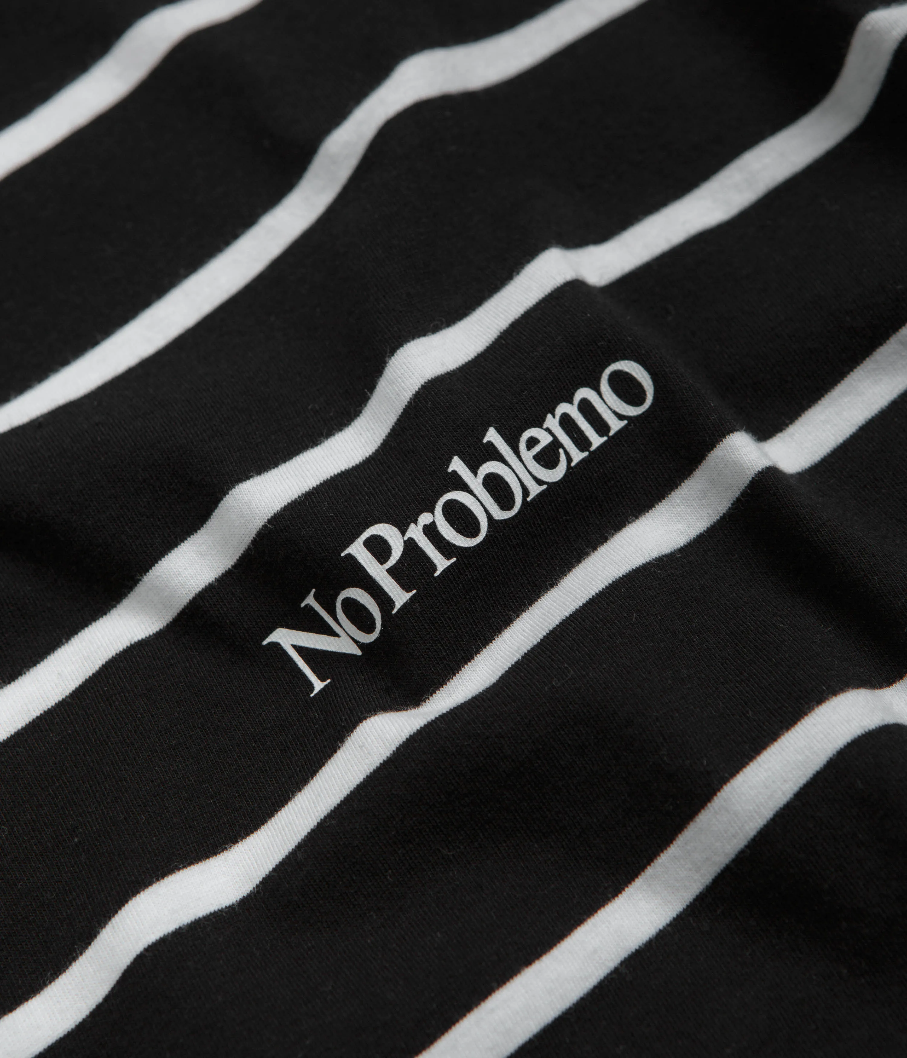 No Problemo Mini Problemo Striped Long Sleeve T-Shirt - Multi