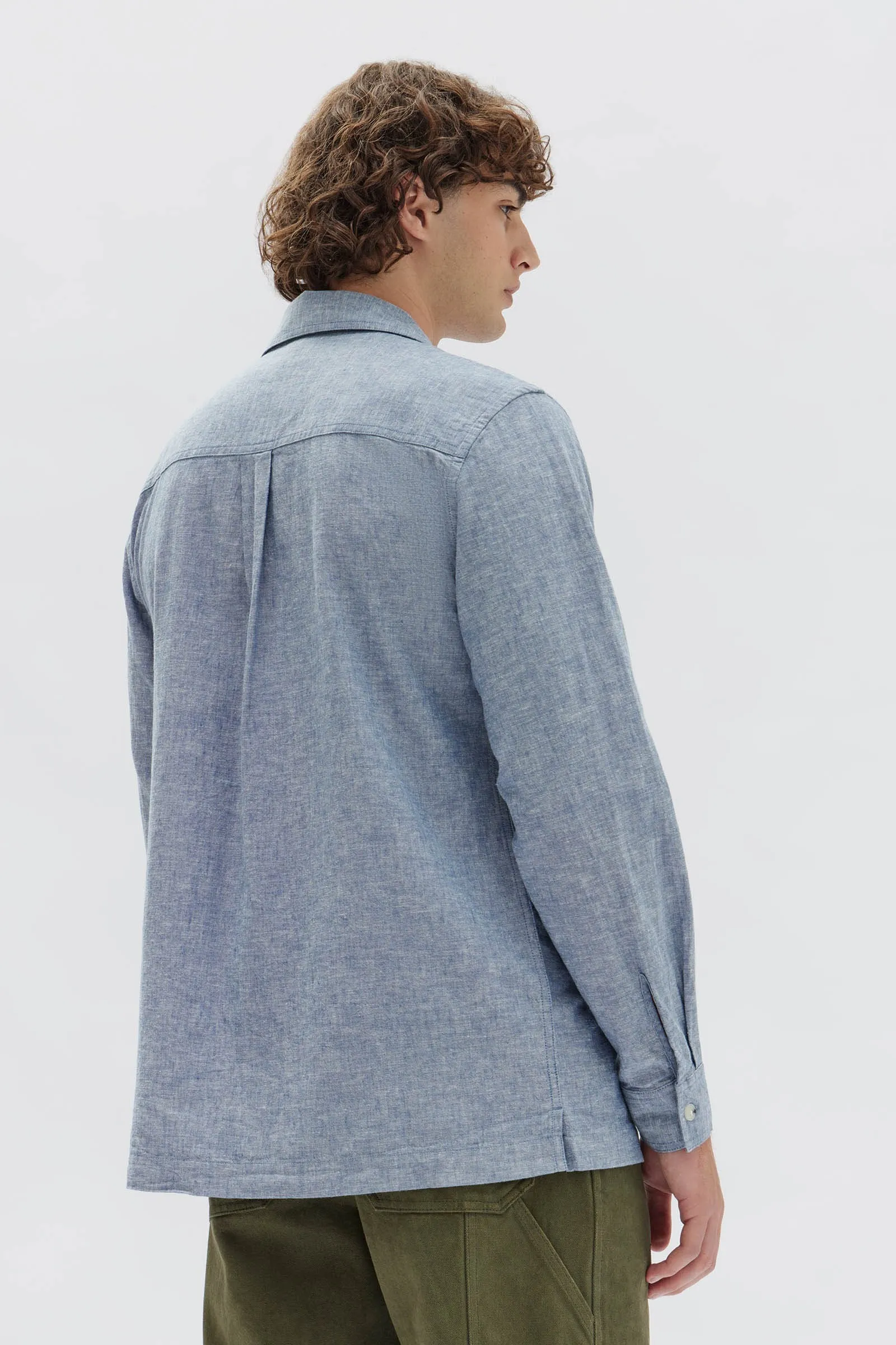 Noah Chambray Shirt