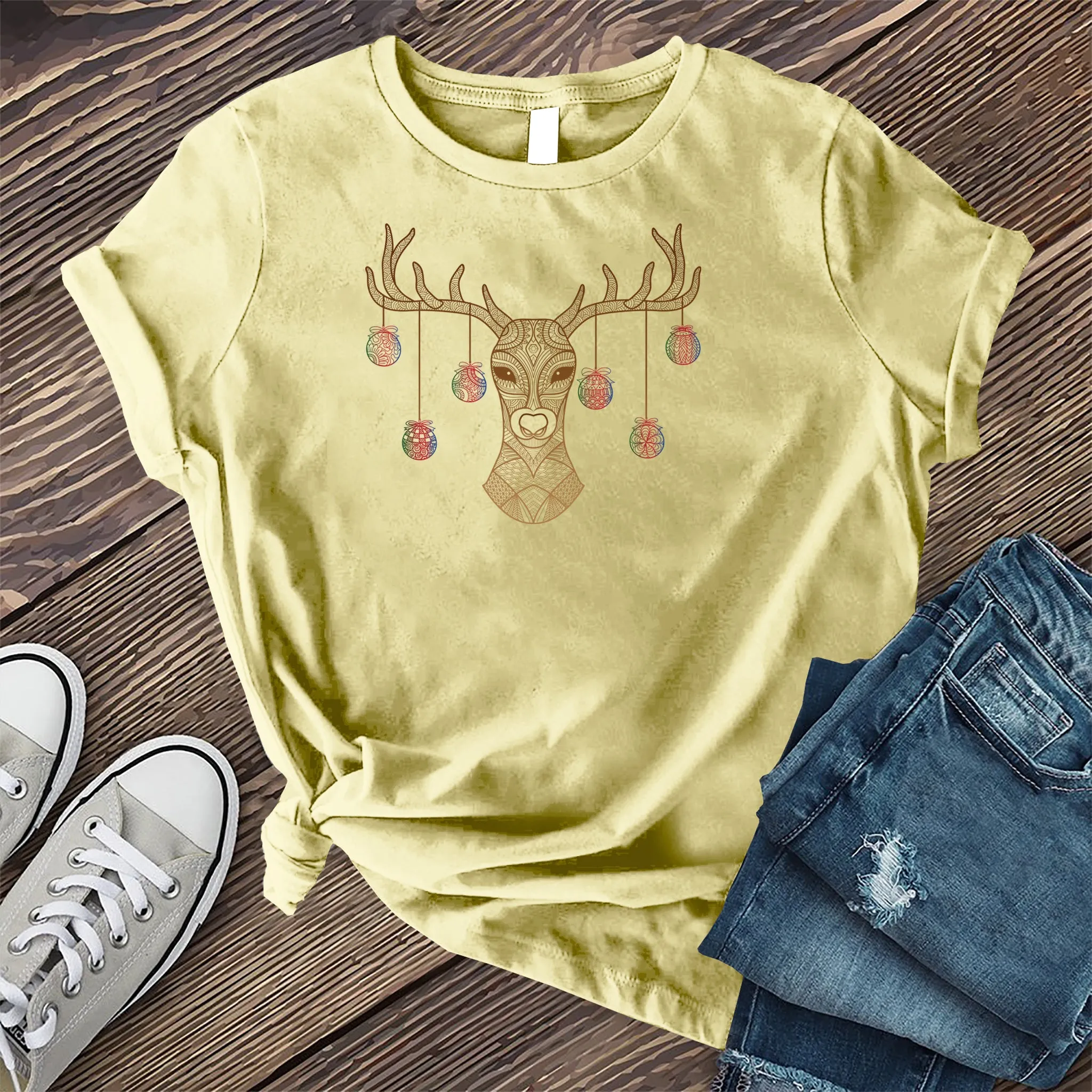 Ornament Reindeer T-Shirt