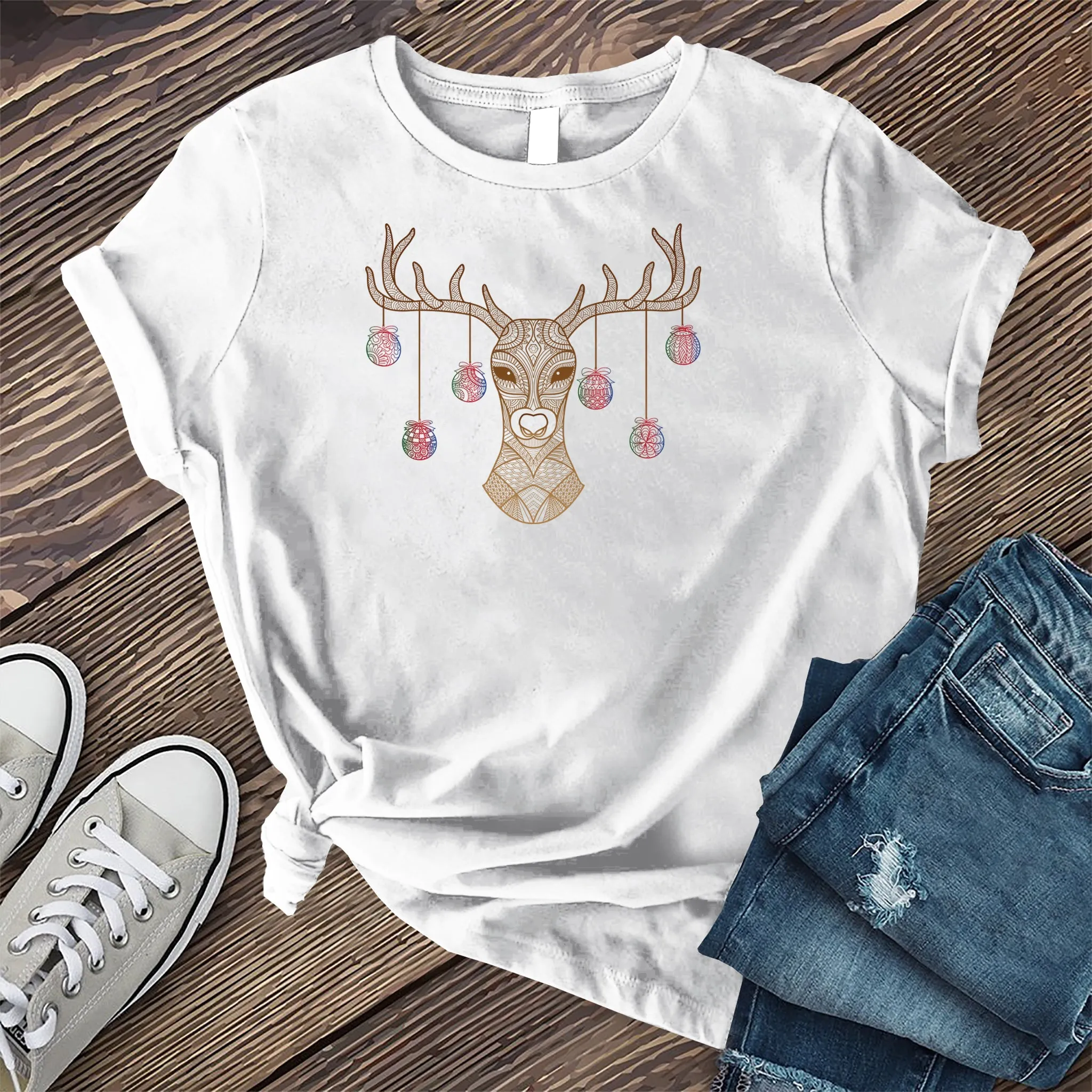 Ornament Reindeer T-Shirt