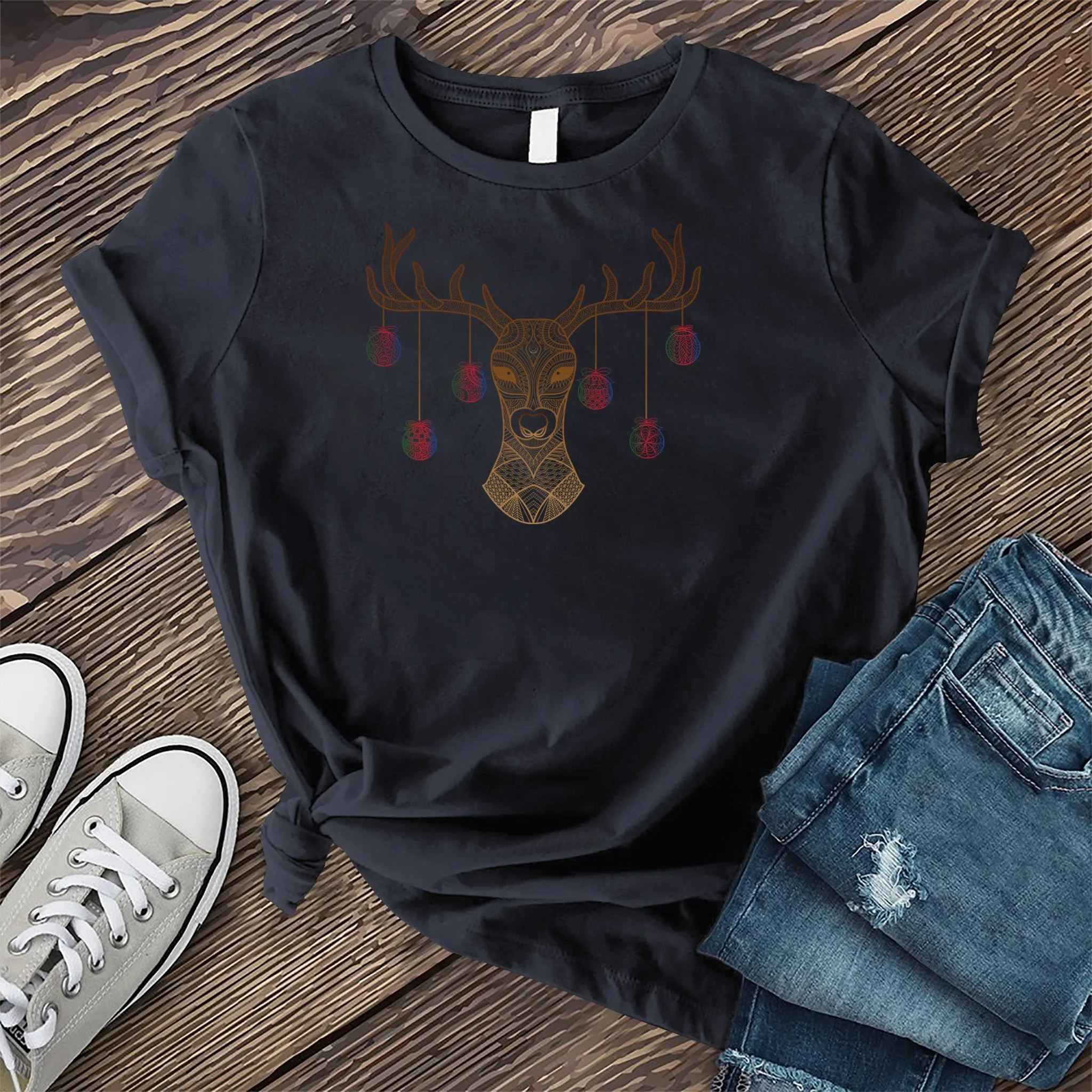 Ornament Reindeer T-Shirt