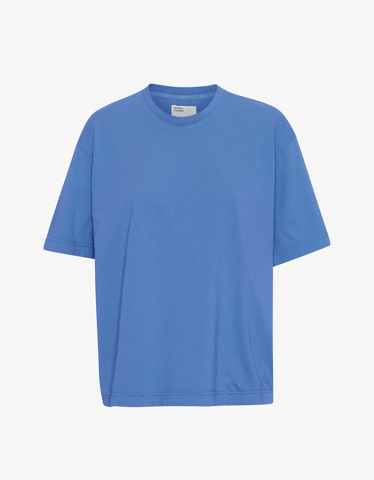 Oversized Organic T-Shirt - Pacific Blue