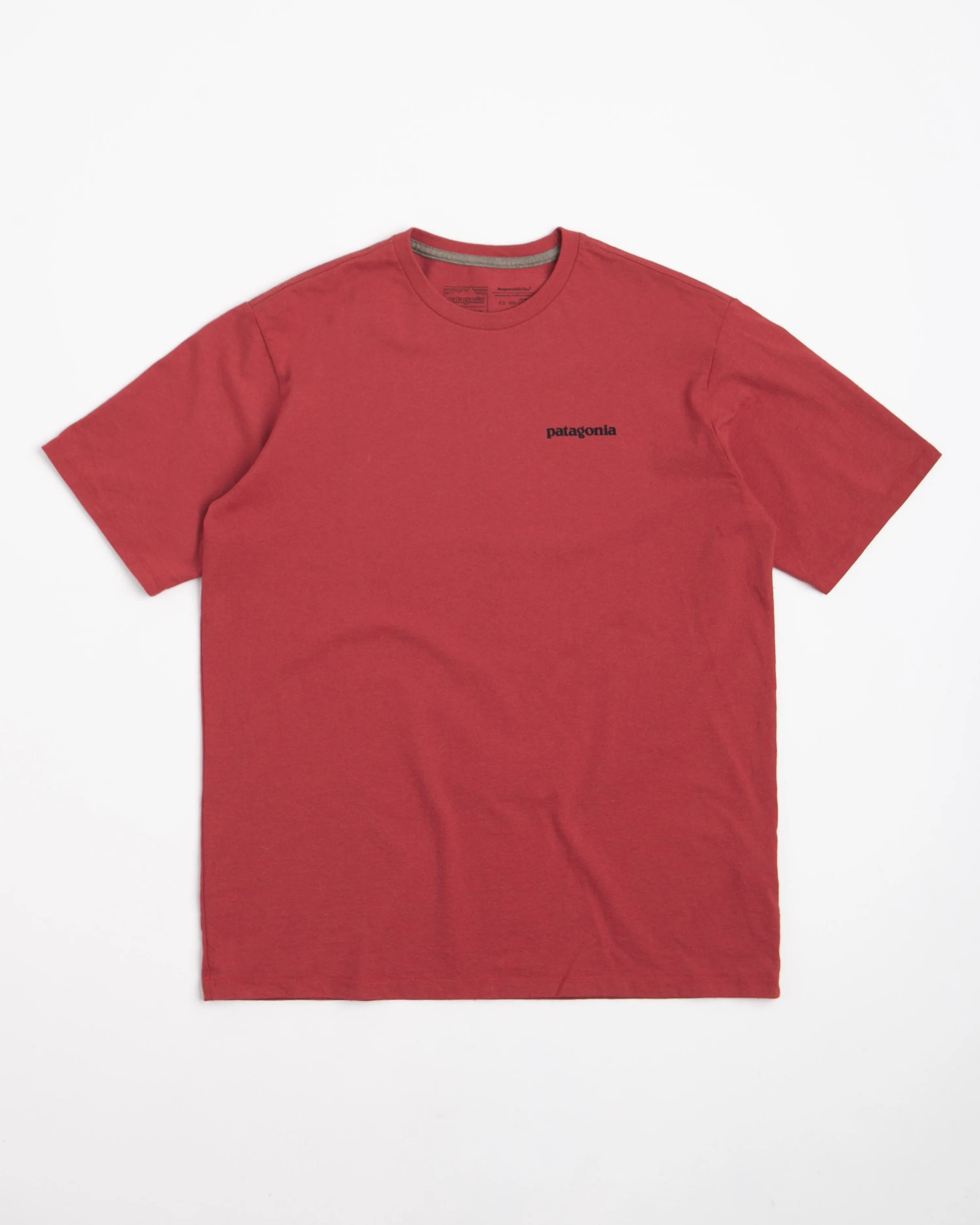 Patagonia P-6 Logo Responsibili-Tee T-Shirt - Sumac Red