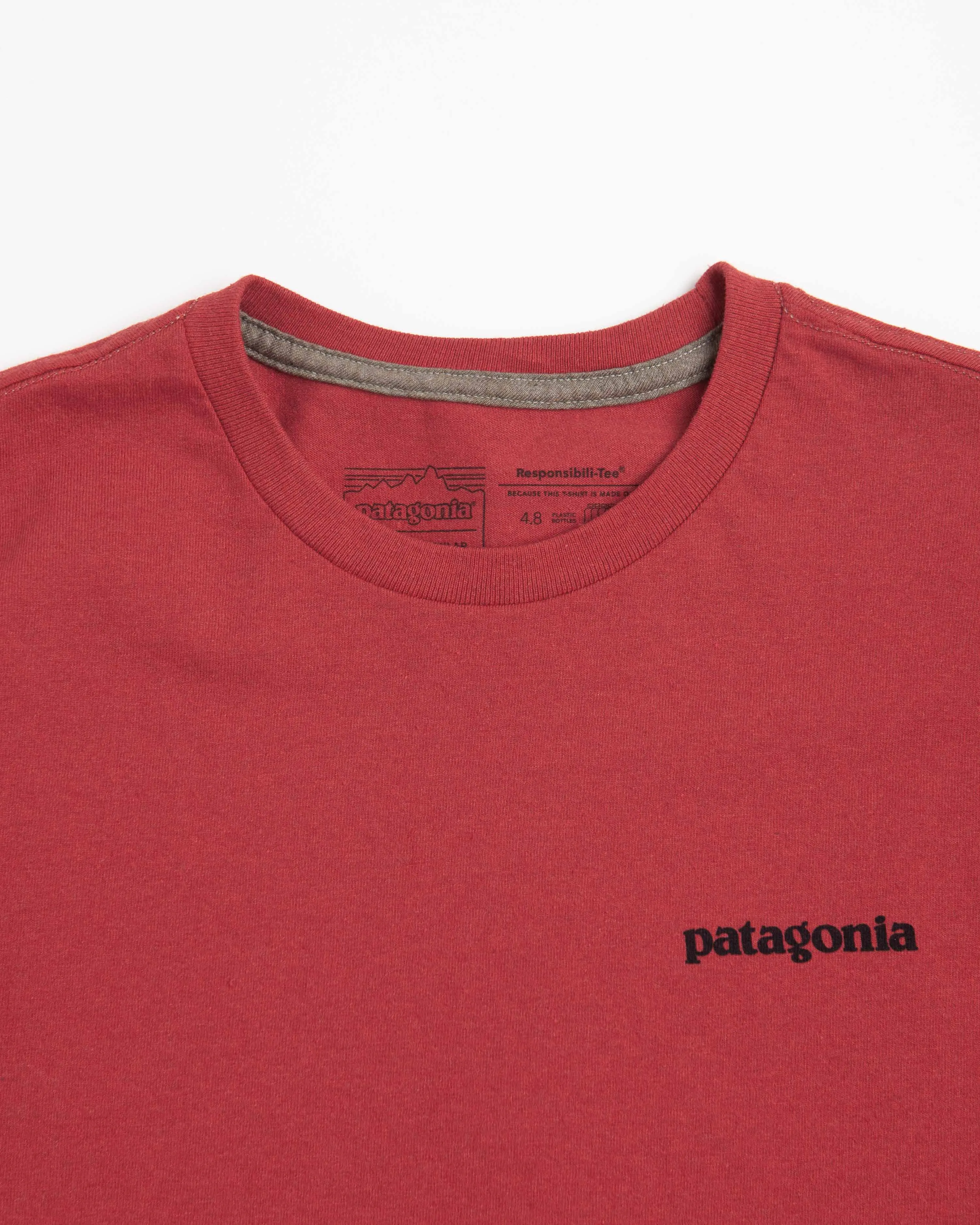 Patagonia P-6 Logo Responsibili-Tee T-Shirt - Sumac Red