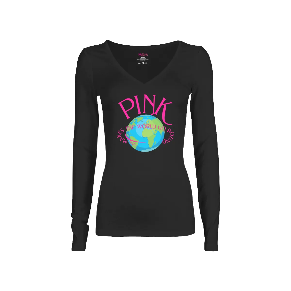 Pink World Long-Sleeve T-Shirt