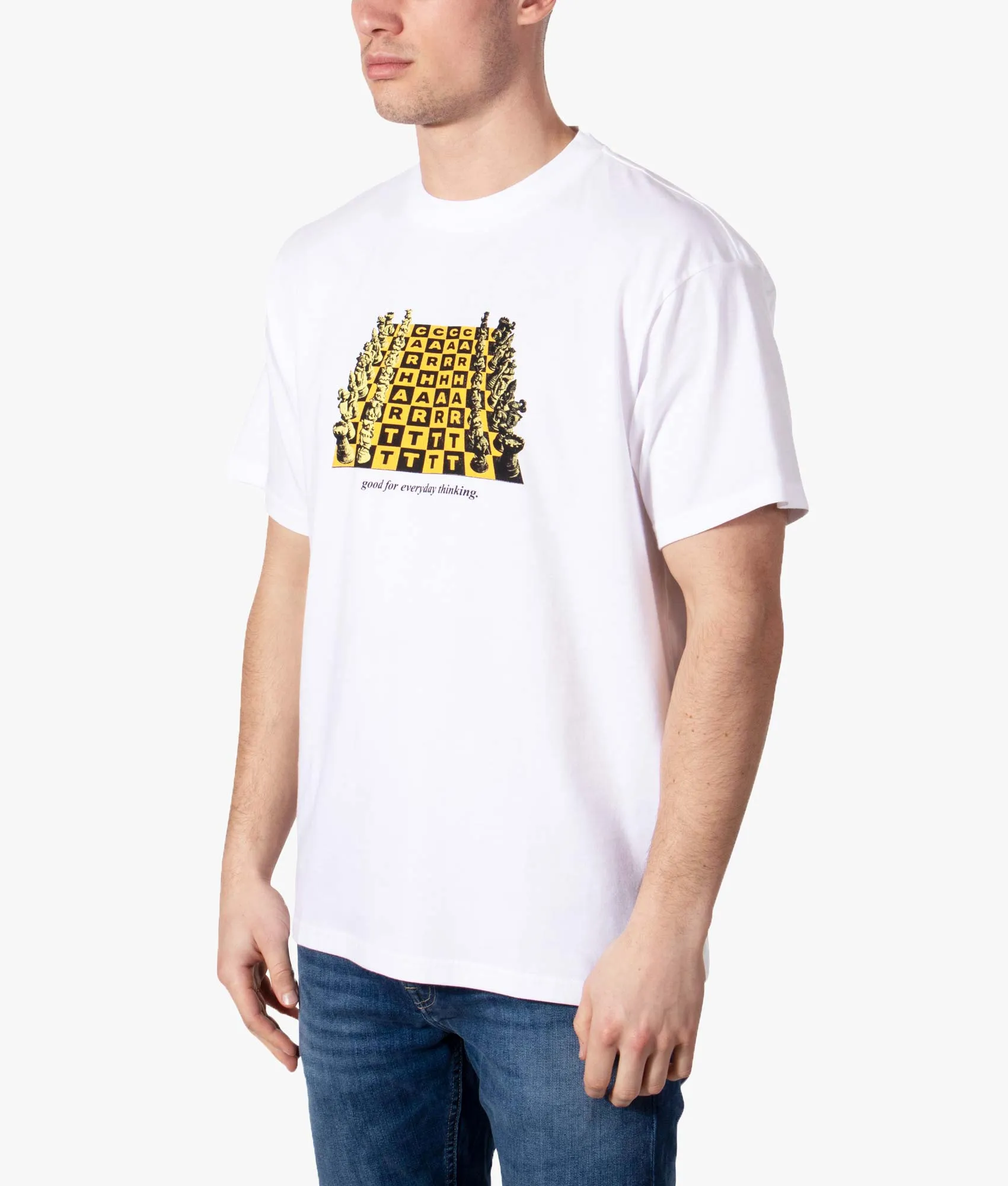 Relaxed Fit Chessboard T-Shirt