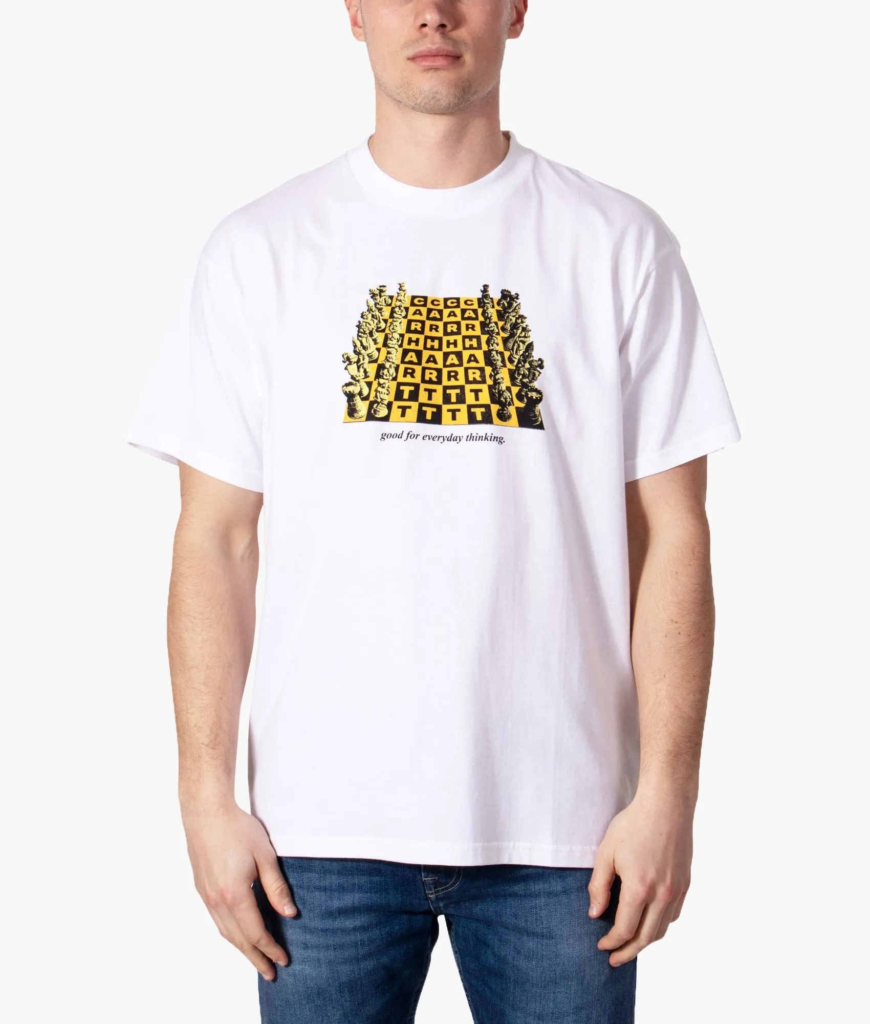 Relaxed Fit Chessboard T-Shirt