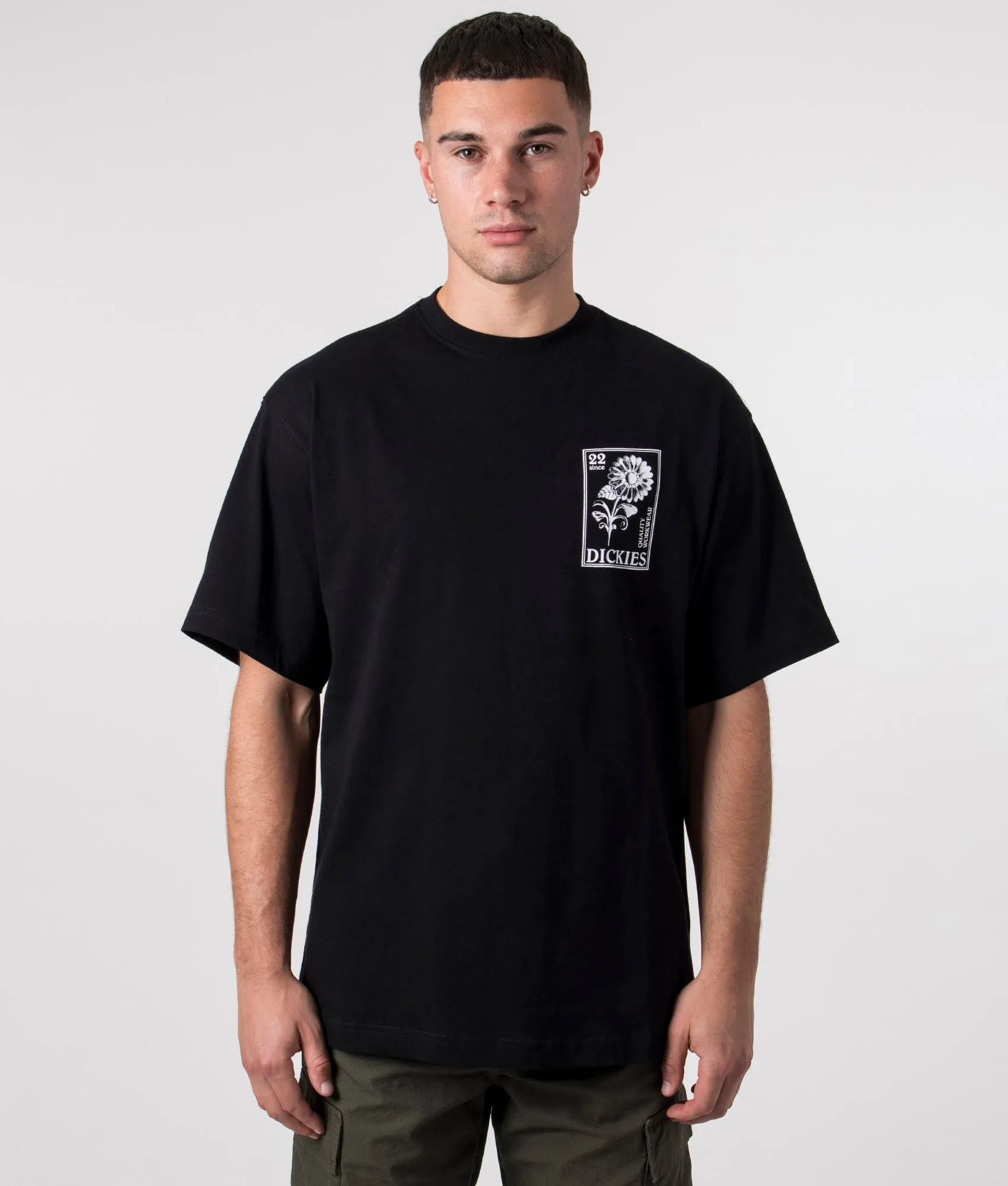 Relaxed Fit Garden Plain T-Shirt