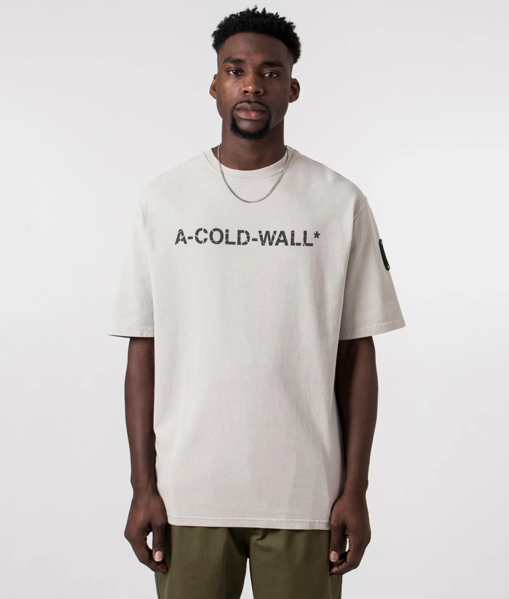 Relaxed Fit Overdye Logo T-Shirt