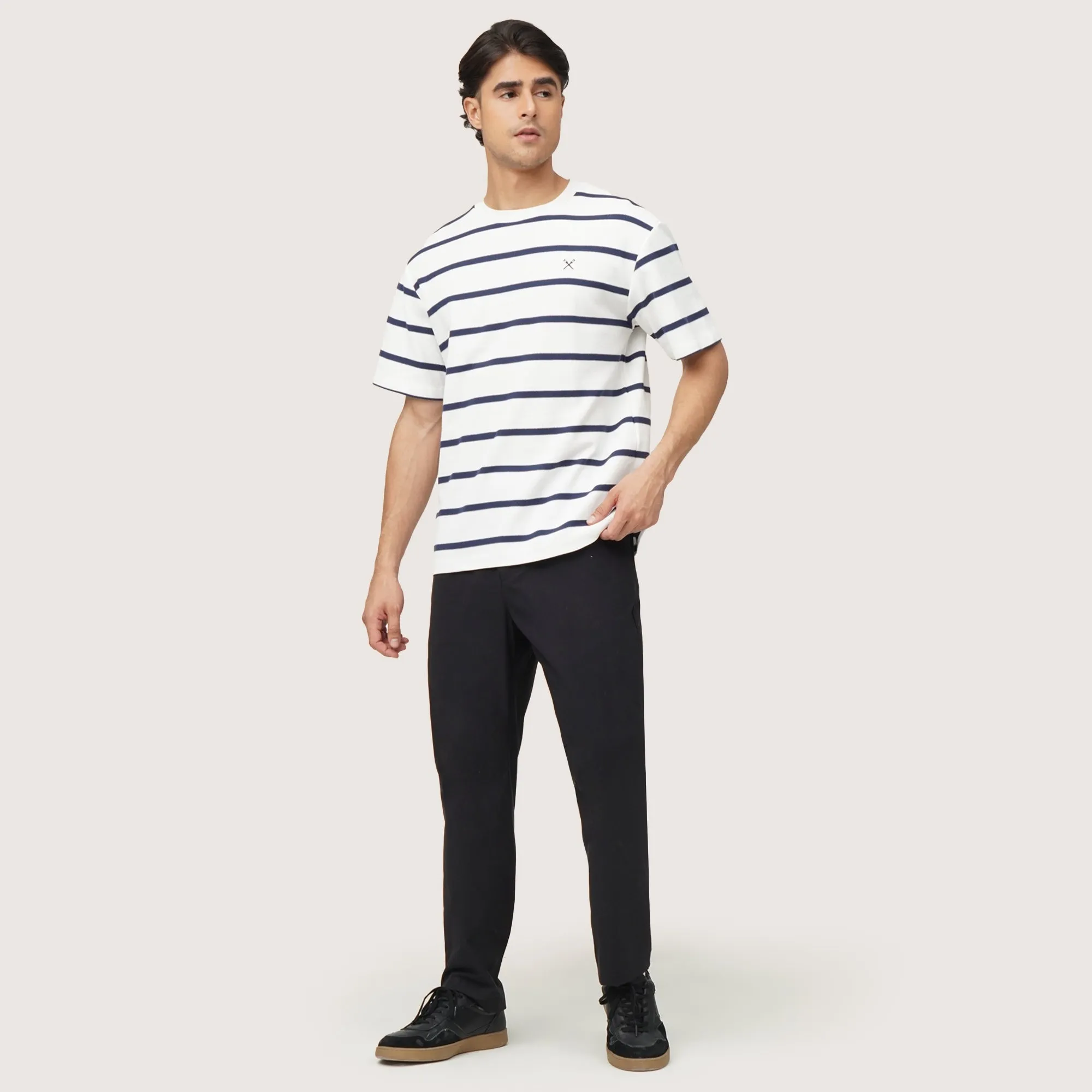 Relaxed Fit Striped T-Shirt