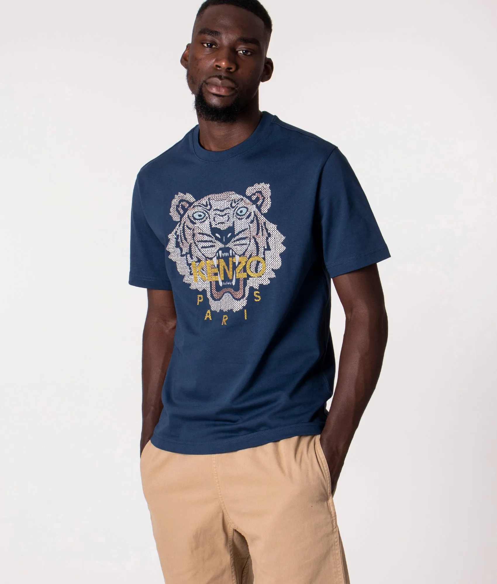 Relaxed Fit Tiger Seasonal 1 Logo T-Shirt