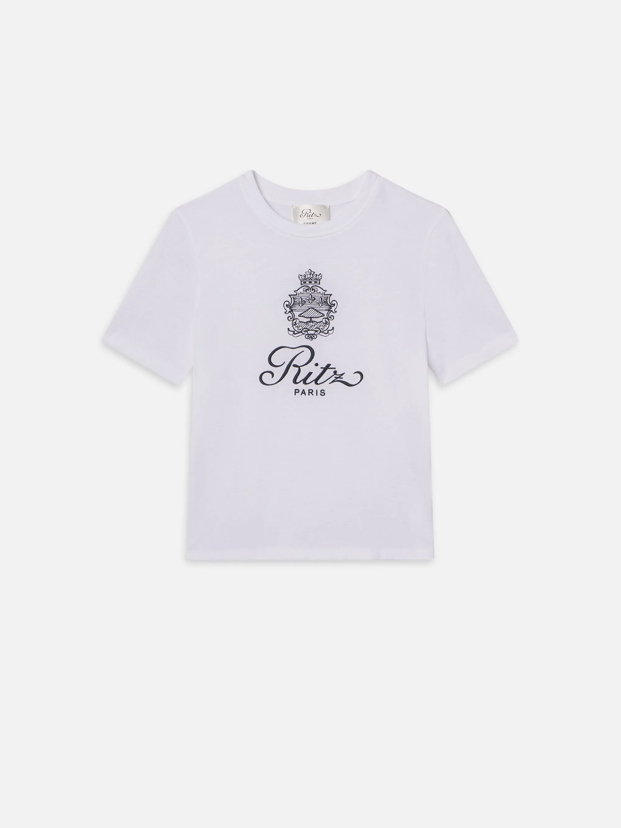 Ritz Solid Baby Tee -- White