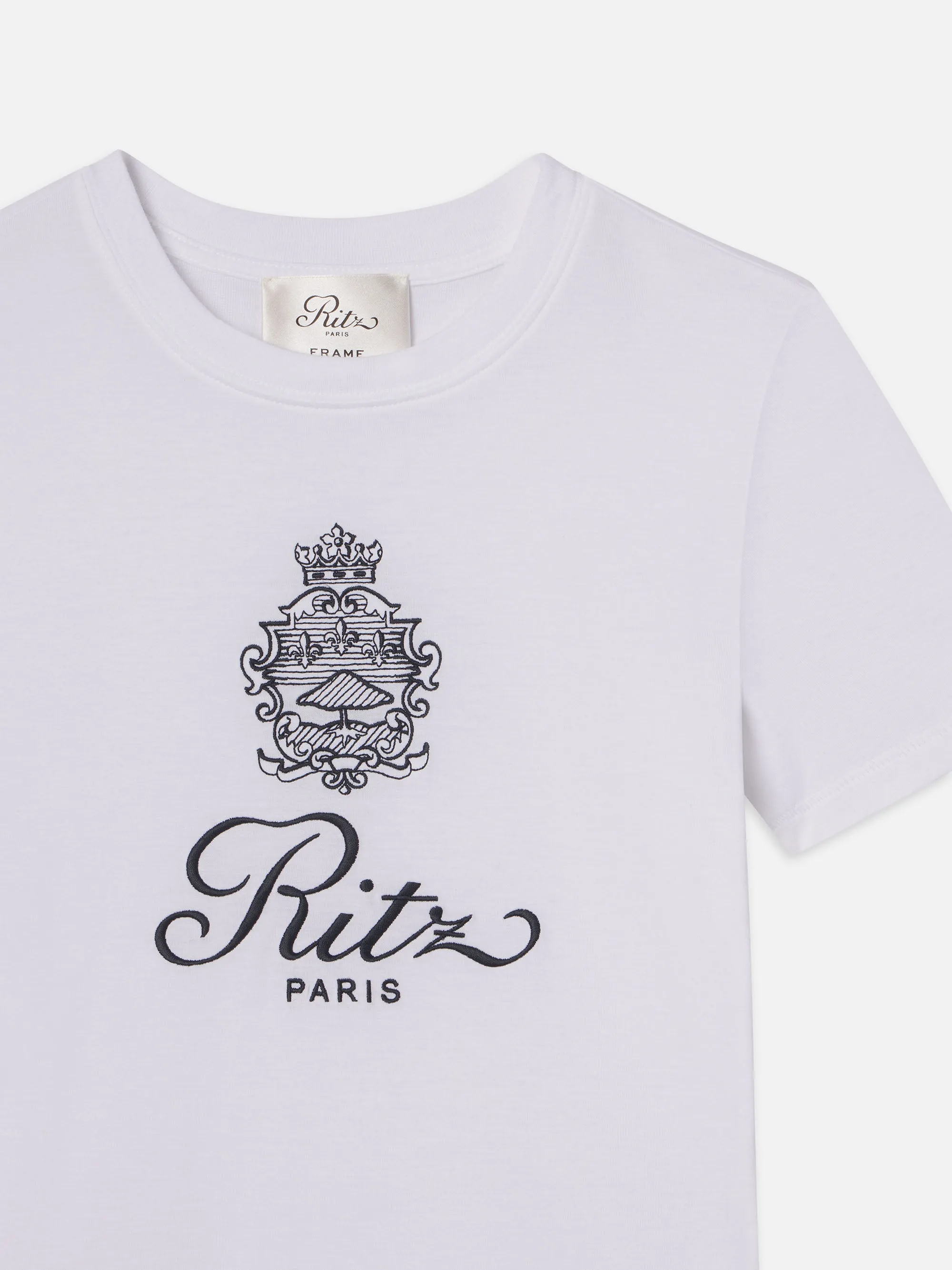 Ritz Solid Baby Tee -- White