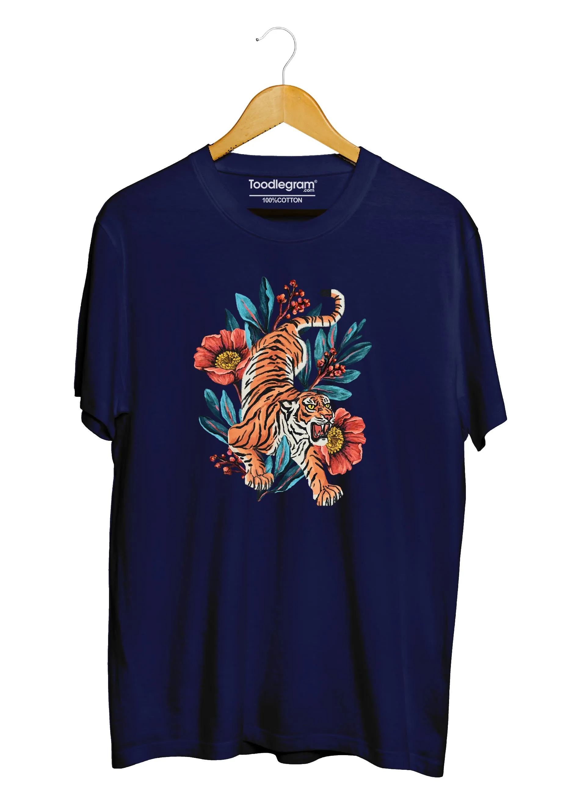 Roaring Tiger Plus Size T-Shirt