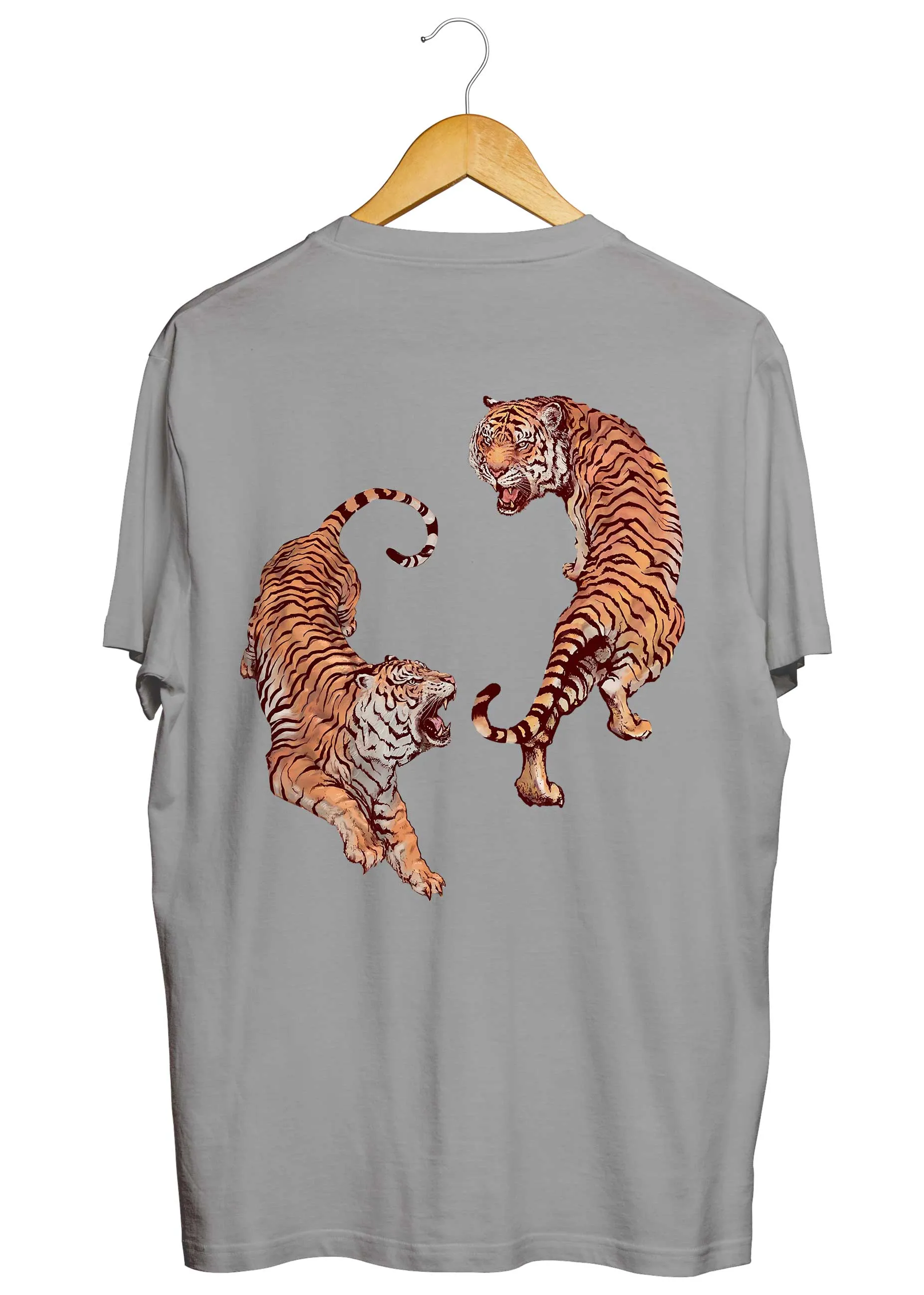 Roaring Tiger Plus Size T-Shirt