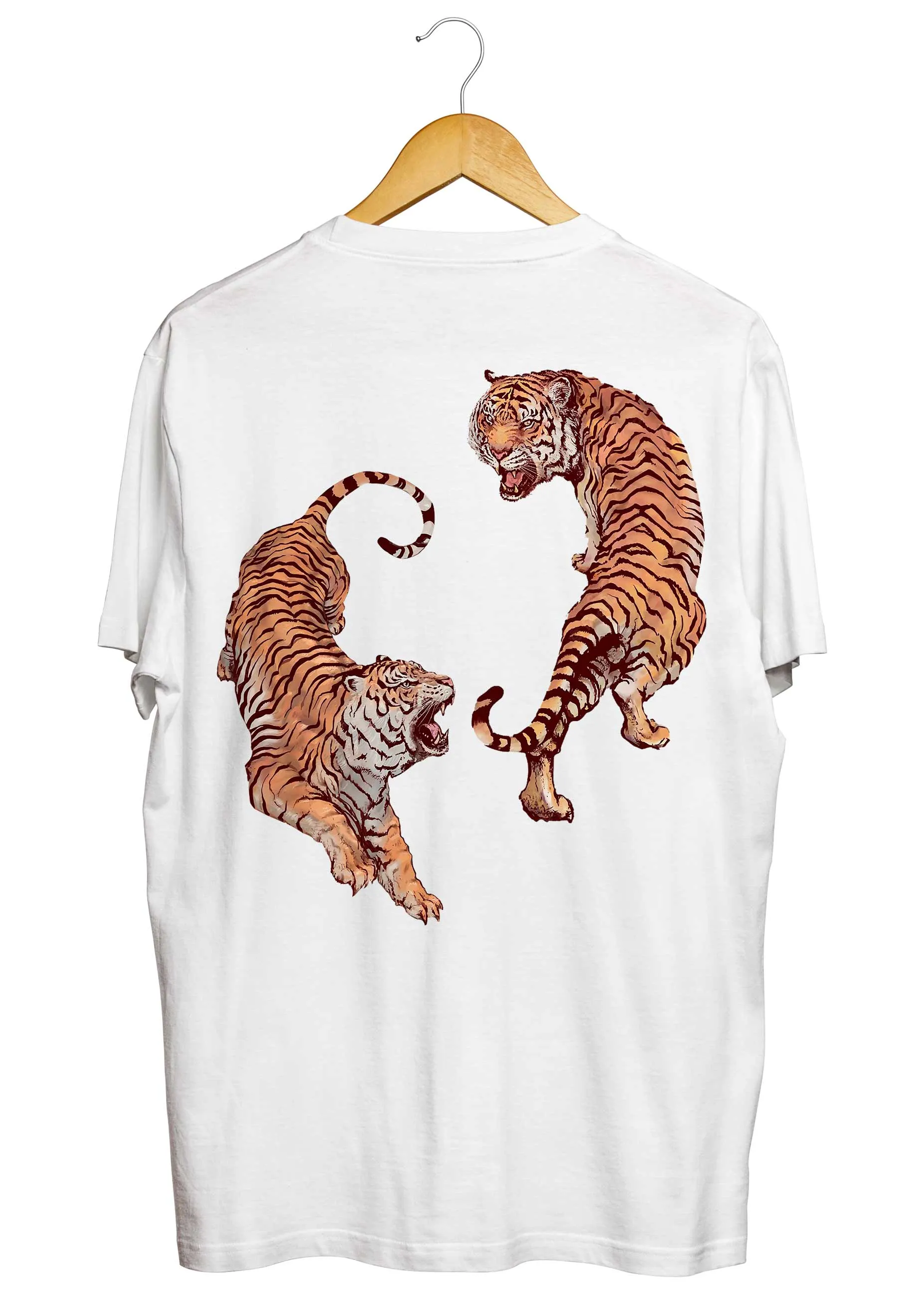 Roaring Tiger Plus Size T-Shirt