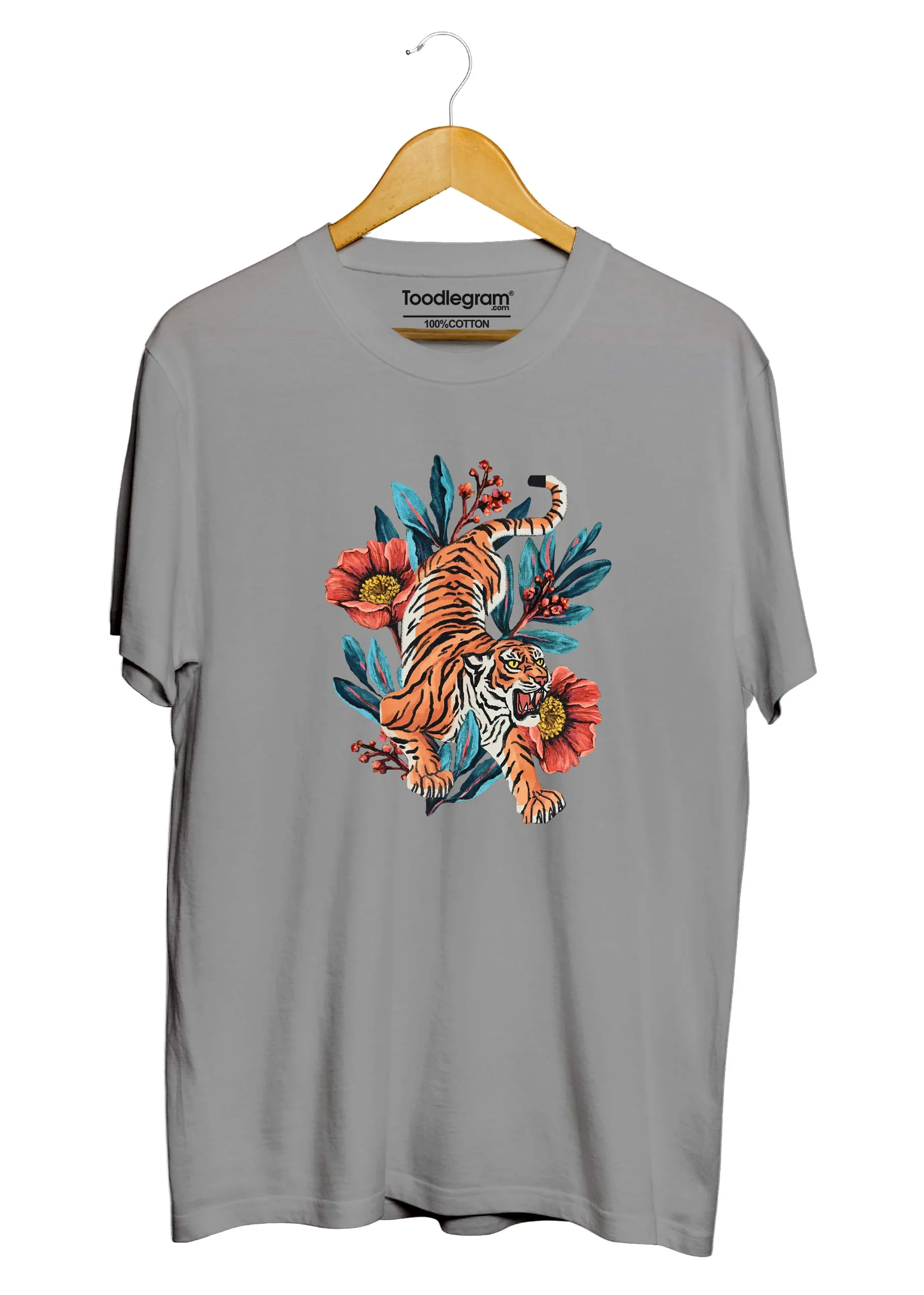 Roaring Tiger Plus Size T-Shirt